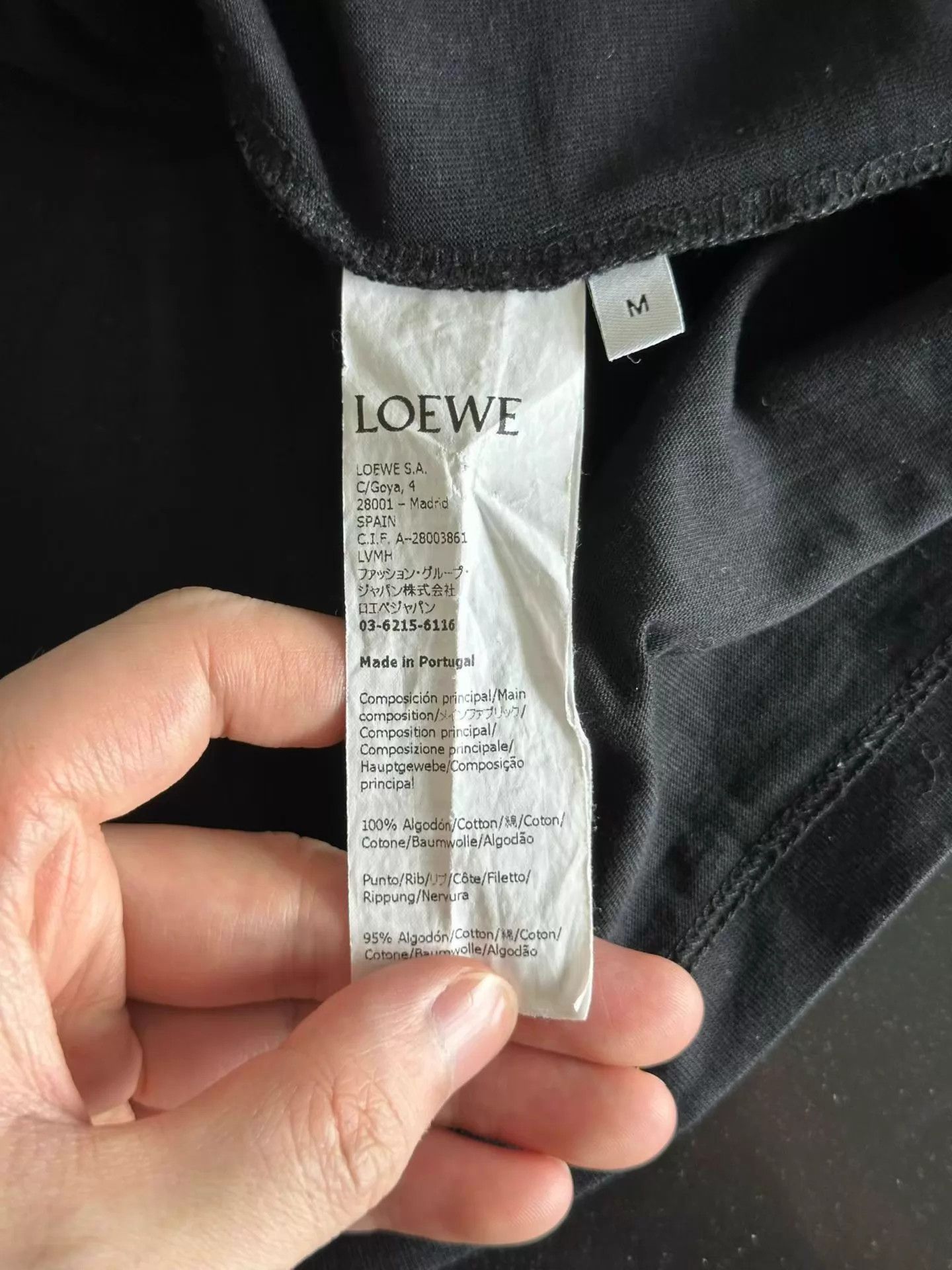 Loewe Loewe Neon Pink Logo SS Tee M Size US M / EU 48-50 / 2 - 4 Thumbnail