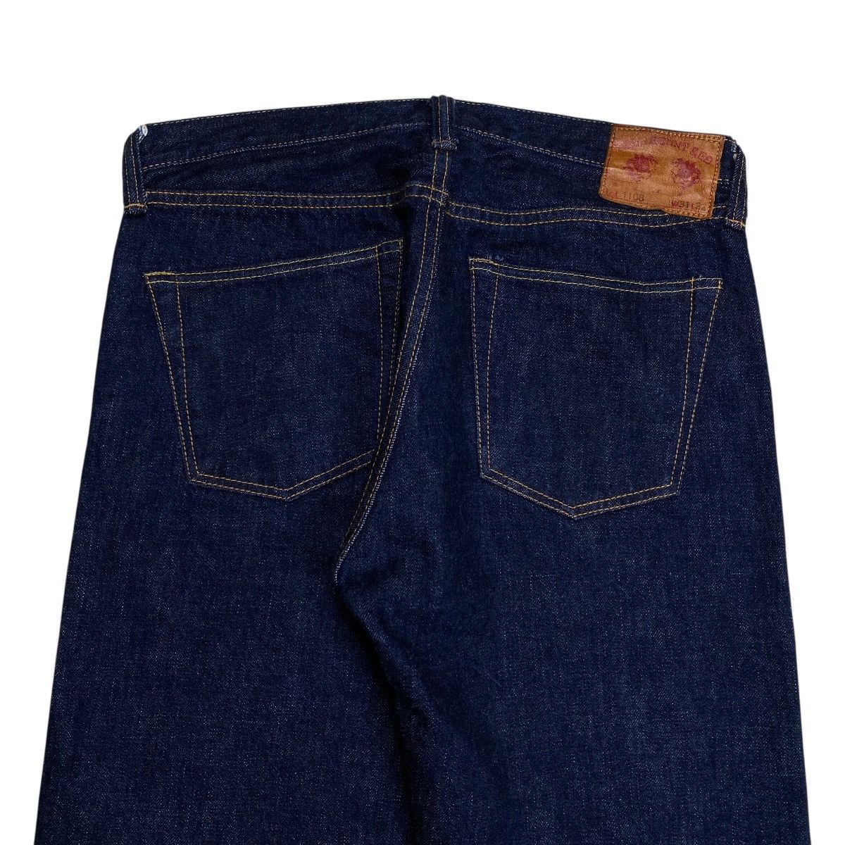 Full Count & Co. Fullcount Lot 1108 Slim Straight Selvedge Denim Pants Size US 31 - 9 Thumbnail