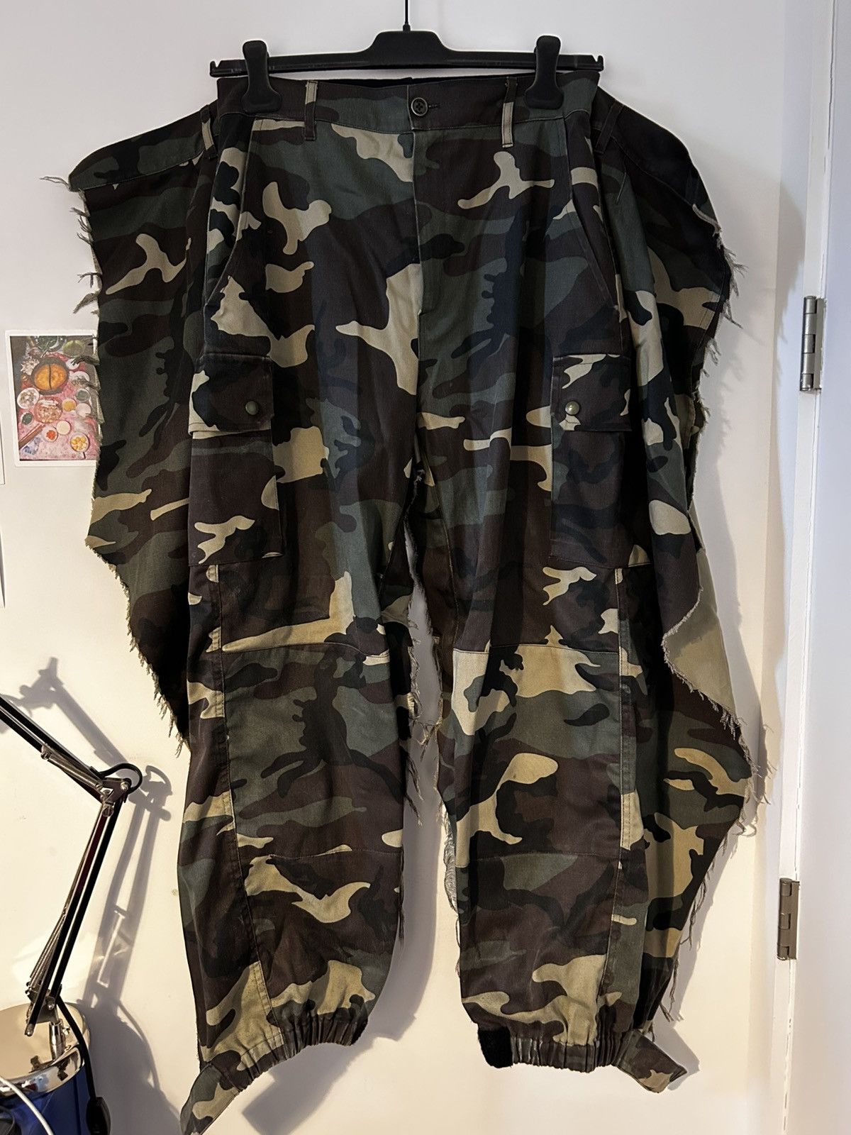 Vetements VETEMENTS FW17 Hybrid Camo Pants Size US 30 / EU 46 - 1 Thumbnail
