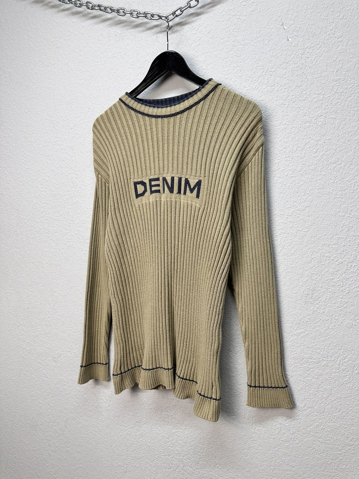 Diesel Y2k Gothic Avatngarde Sweater Distressed Rick Owens Japanese Size US M / EU 48-50 / 2 - 2 Thumbnail