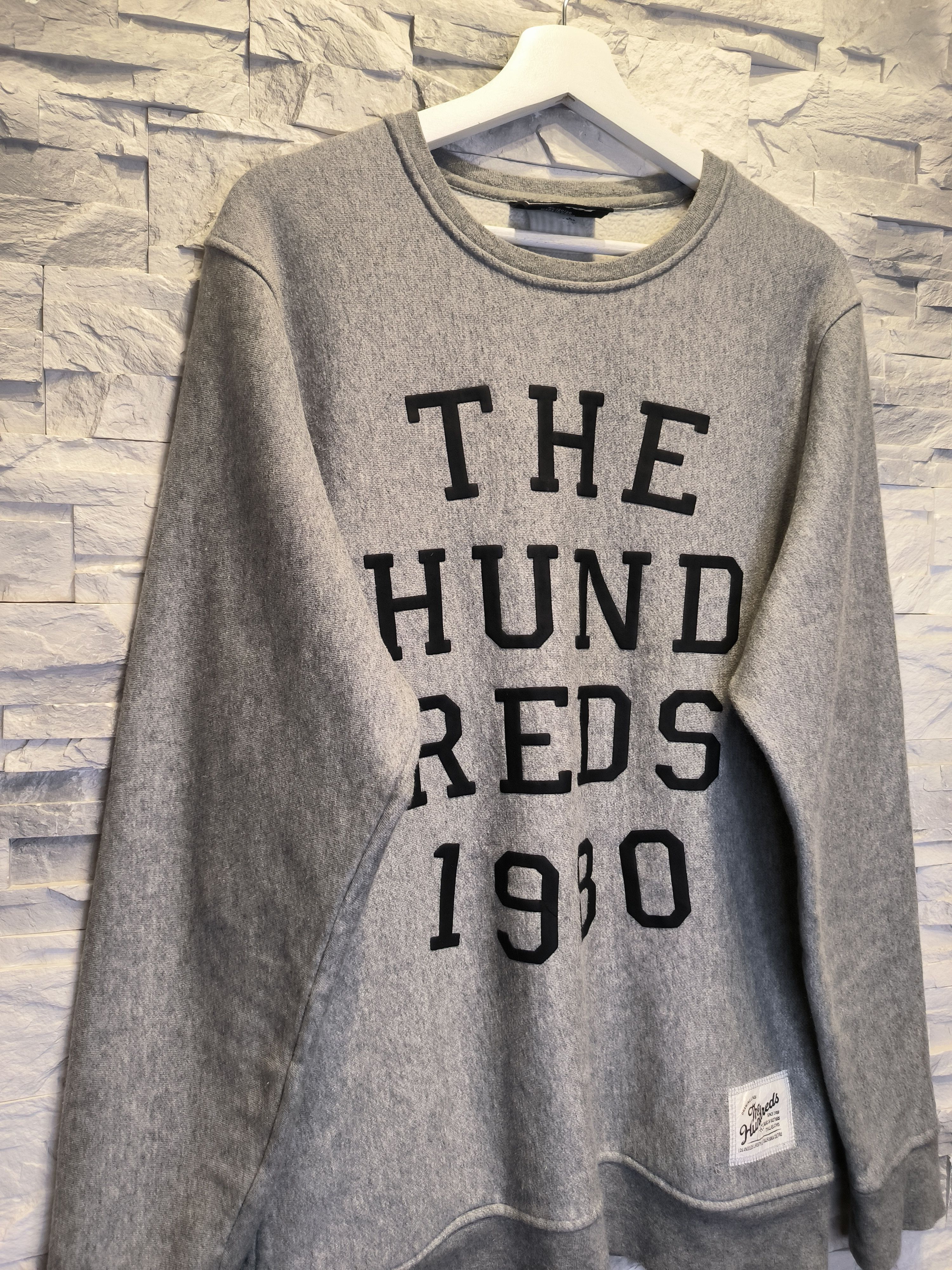 The Hundreds The Hundreds Sweatshirt Crewneck Big Logo Gray Size US L / EU 52-54 / 3 - 3 Thumbnail