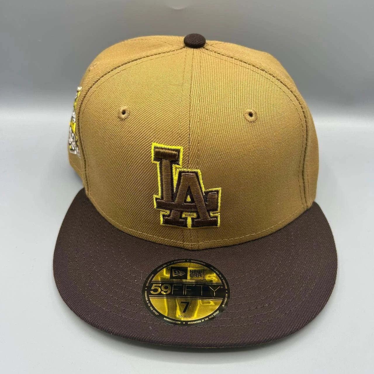 New Era Los Angeles LA Dodgers Hat Men 7 MLB 59Fifty New Era Fitted Size ONE SIZE - 1 Thumbnail