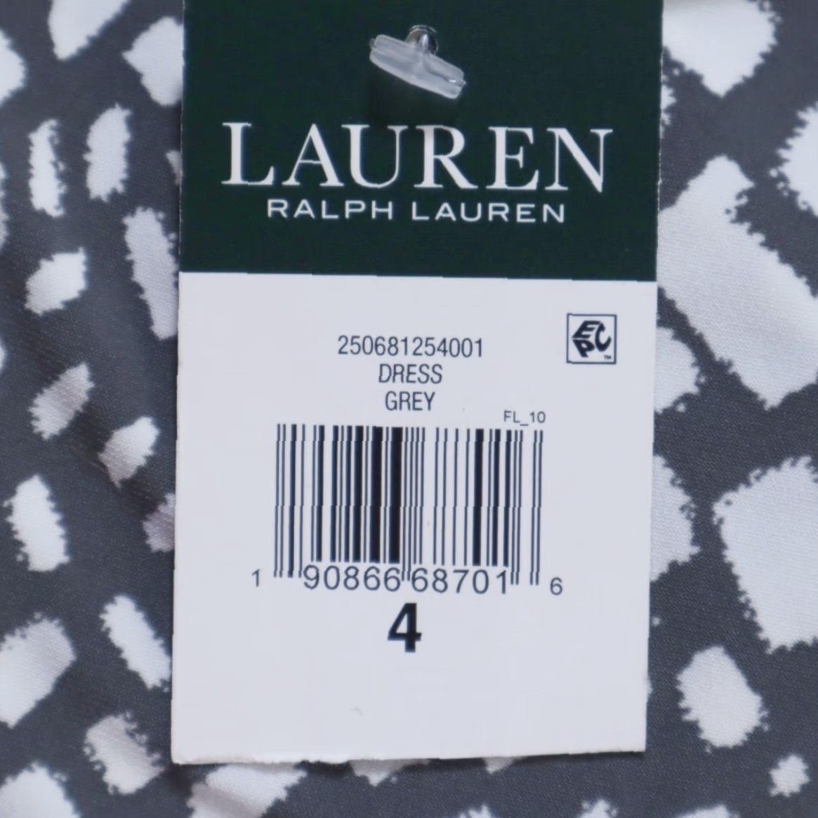 Ralph Lauren Lauren Ralph Lauren Bodycon Midi Ruched Torelana Dress Gray Women's 4 Size S / US 4 / IT 40 - 6 Thumbnail