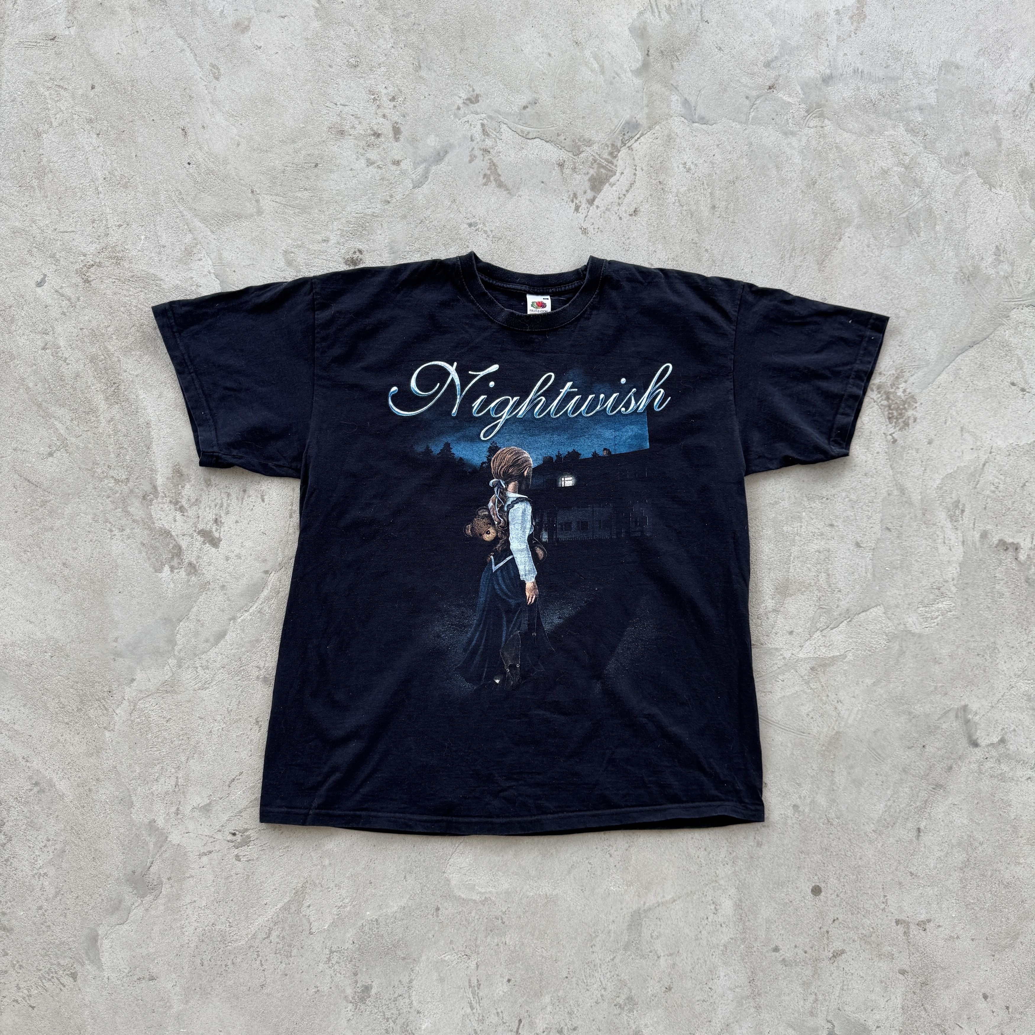 Vintage Vintage 90s Nightwish Metal Band Crewneck Tee Shirt Size US XL / EU 56 / 4 - 1 Thumbnail