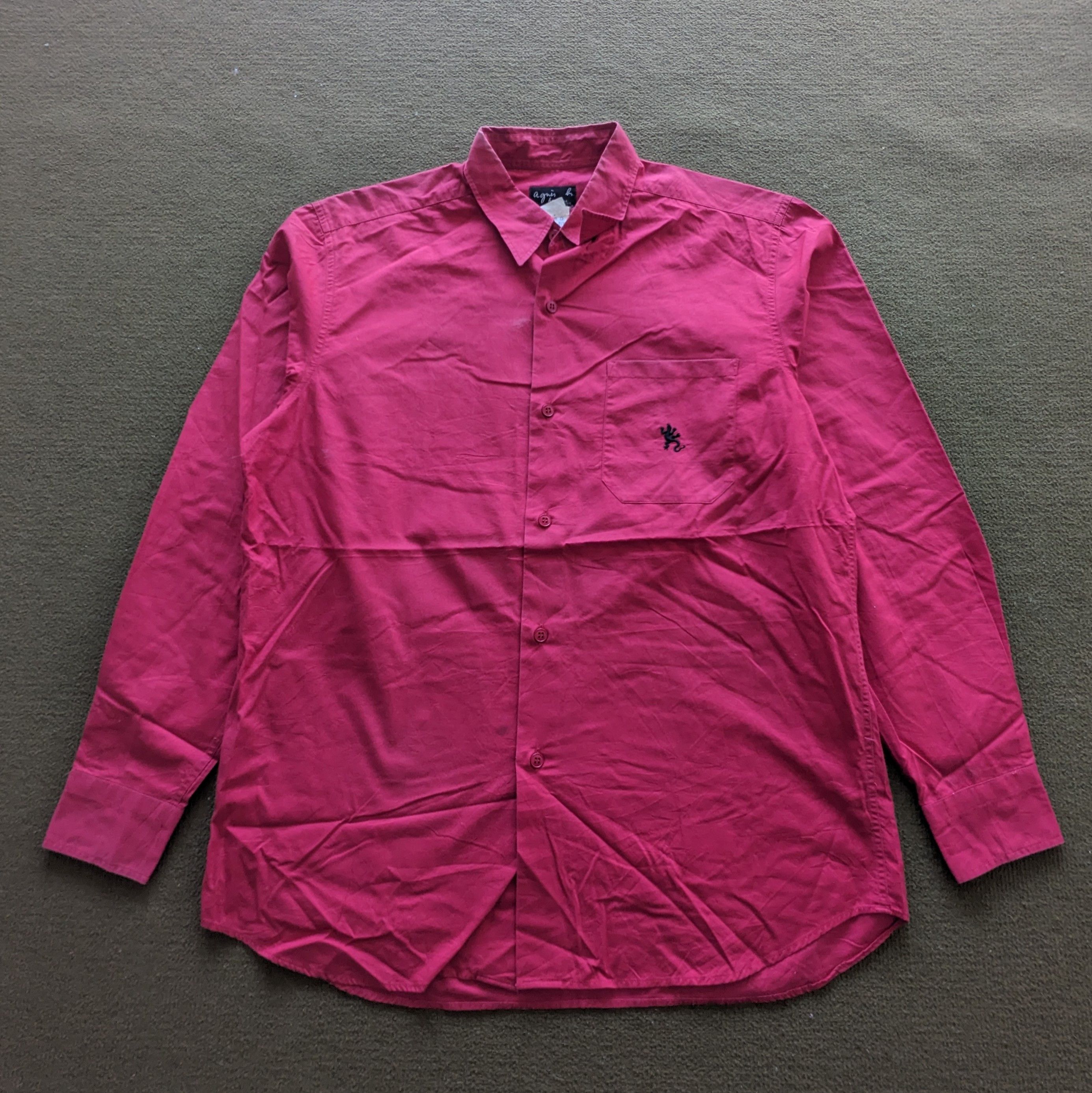 agnes b. Vintage Agnes. B Homme Paris Japanese Brand Long Shirts Size US XXS / EU 40 - 1 Thumbnail
