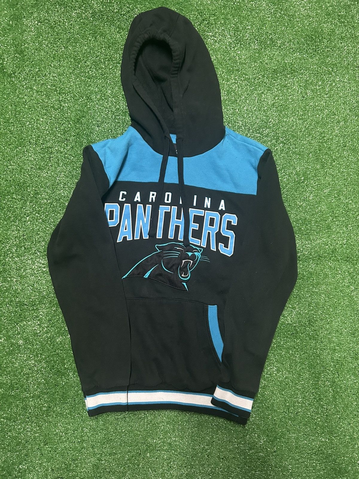 NFL × Vintage Vintage Carolina panthers hoodie Size US S / EU 44-46 / 1 - 1 Thumbnail