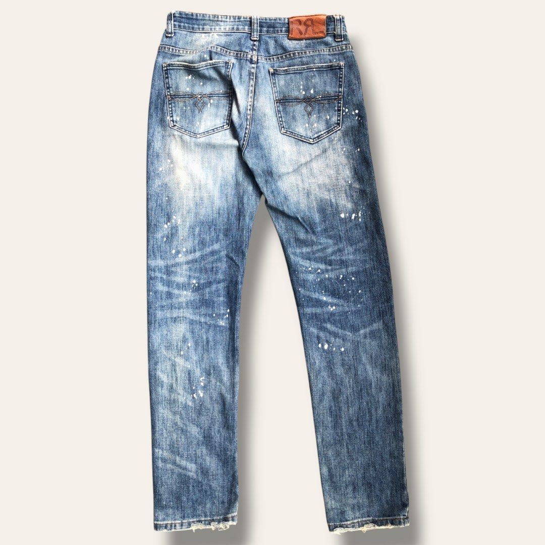 RRL Ralph Lauren × Vintage Vintage double RL denim Size US 31 - 2 Thumbnail
