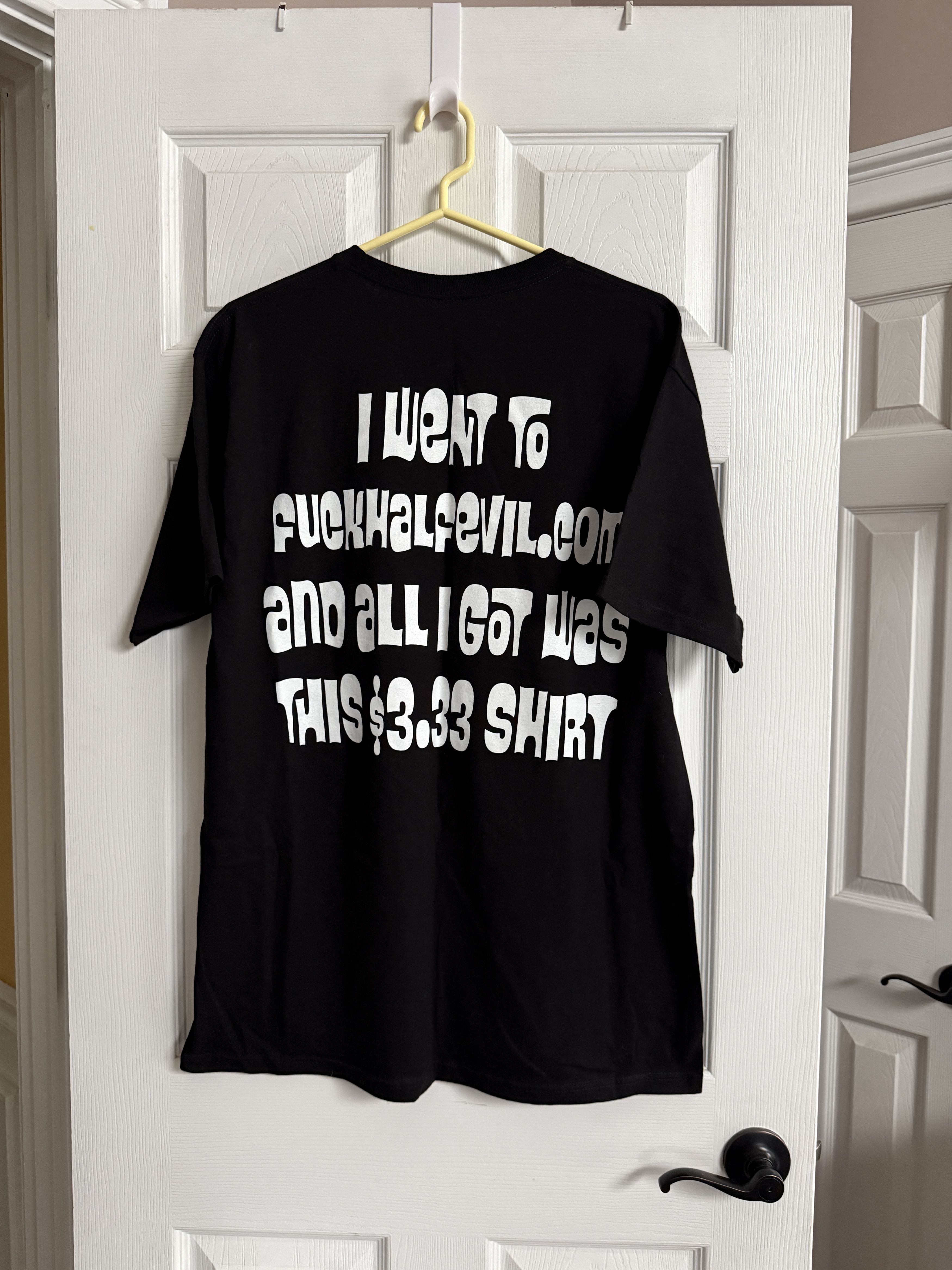 Half Evil I Went To Half Evil T-Shirt Black Computer Dog Size US L / EU 52-54 / 3 - 2 Thumbnail