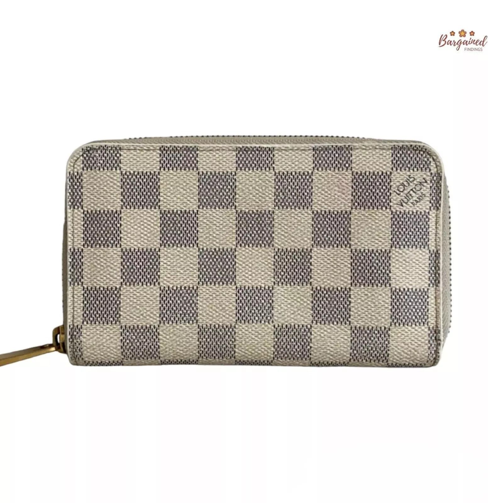 Louis Vuitton Louis Vuitton Damier Azur Leather Zippy Compact Wallet Size ONE SIZE - 1 Thumbnail