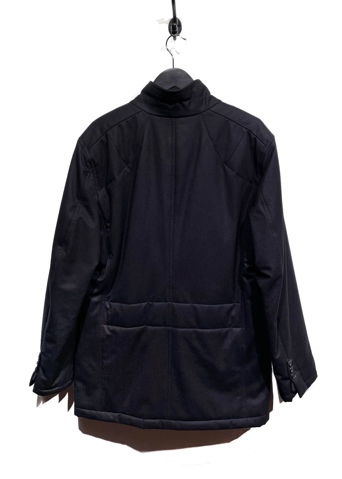 Yves Saint Laurent Yves Saint-Laurent Black Wool Padded Blazer Jacket Size US L / EU 52-54 / 3 - 3 Thumbnail