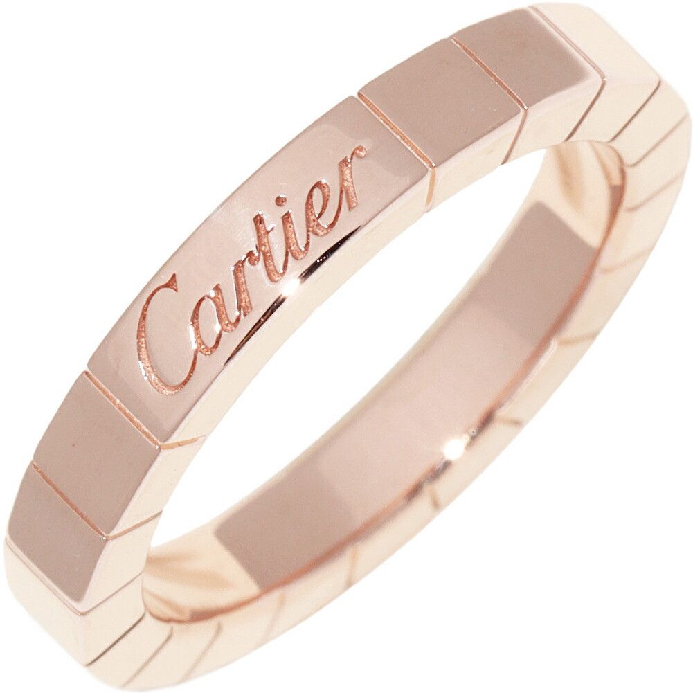 Cartier Cartier Cartier Lanieres Au750 Pink Gold Ring Size 50 Precious Metal Ring B40483 DUTY FREE for USA Size ONE SIZE - 1 Thumbnail
