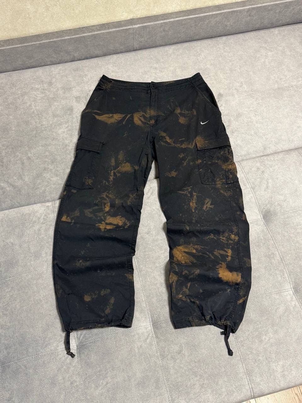 Nike Vintage Nike Baggy Y2K cargo distressed pants Size US 32 / EU 48 - 6 Thumbnail