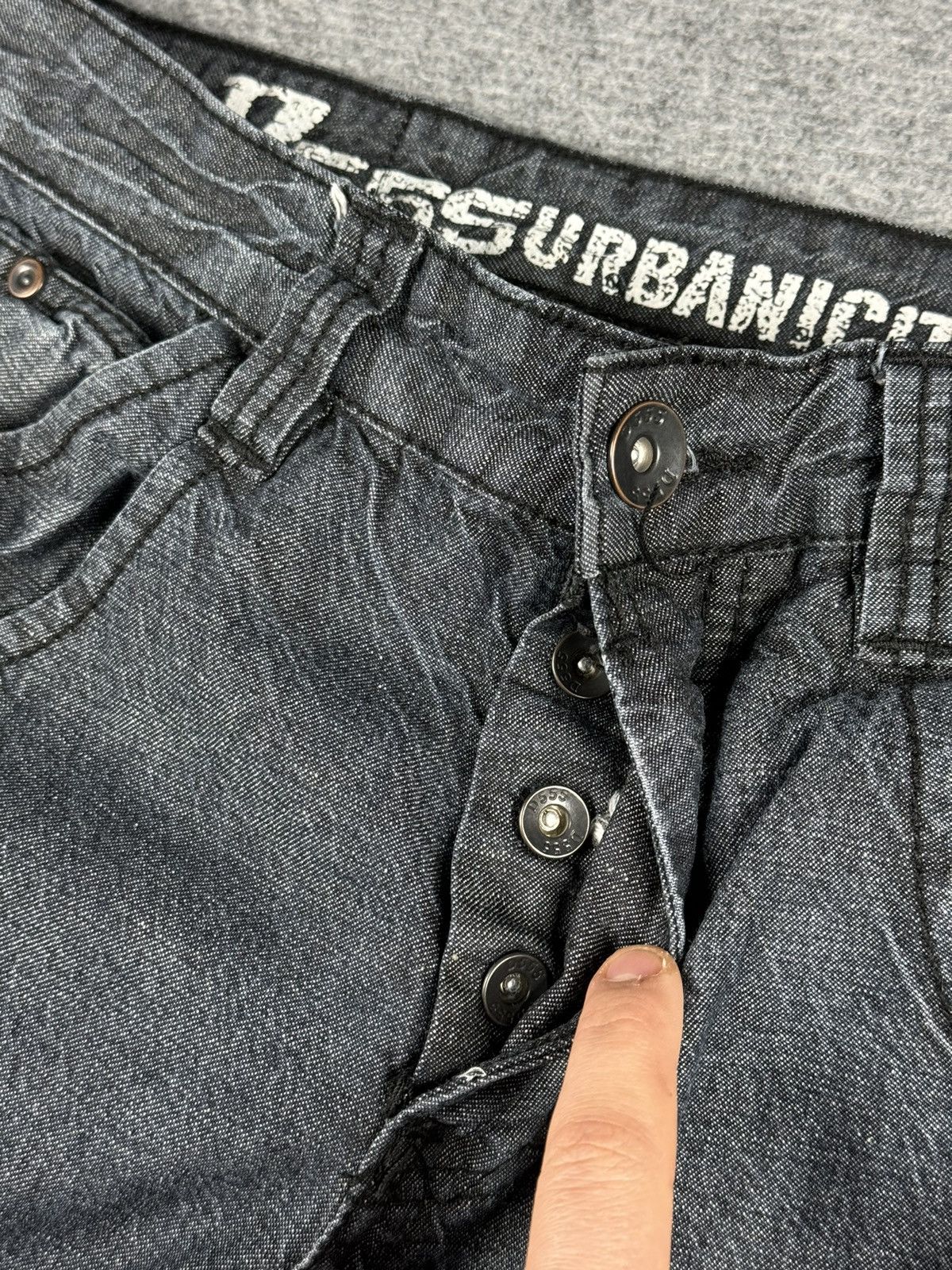 Japanese Brand Vintage Japanese brand Baggy denim y2k Size US 30 / EU 46 - 11 Thumbnail