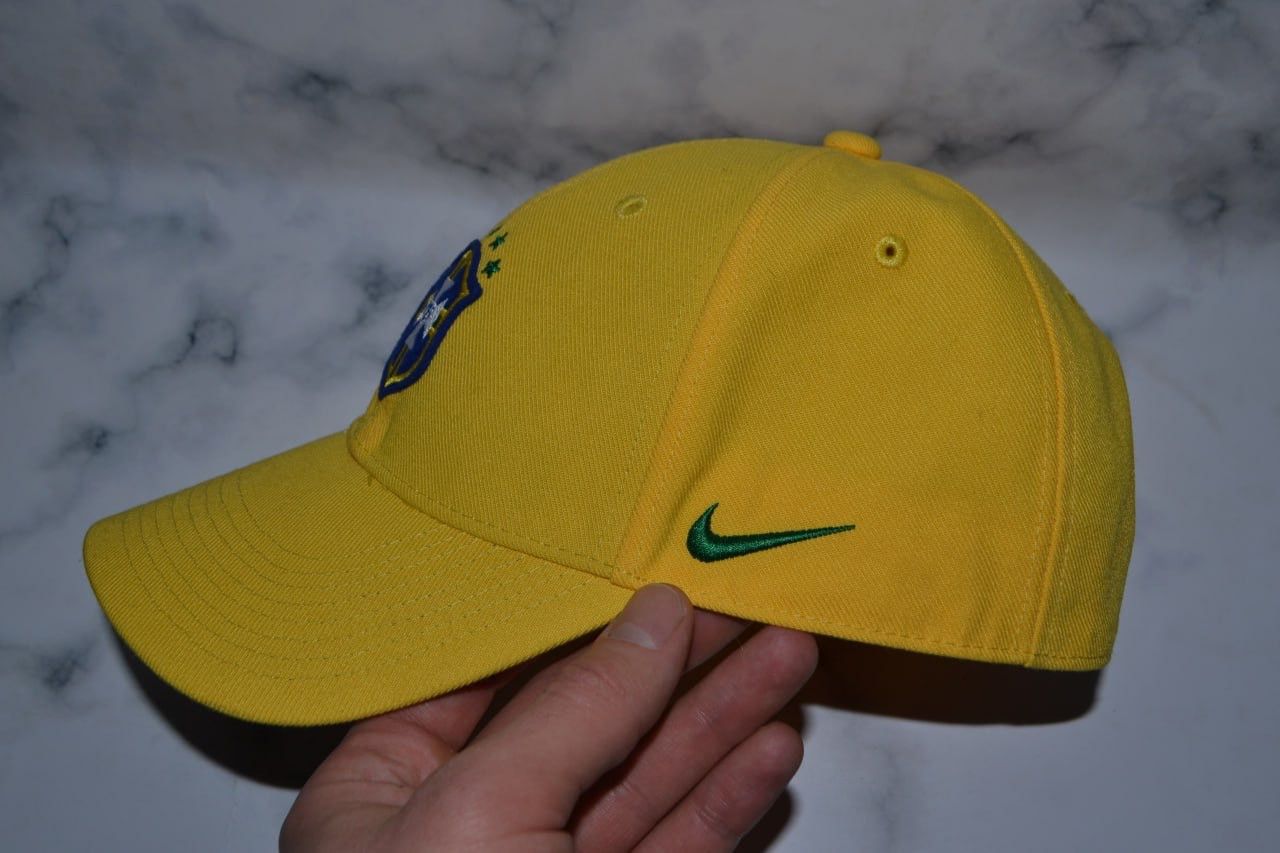 Nike Nike Brasil Soccer Football Legacy Baseball Cap Hat Brazil Size ONE SIZE - 2 Thumbnail