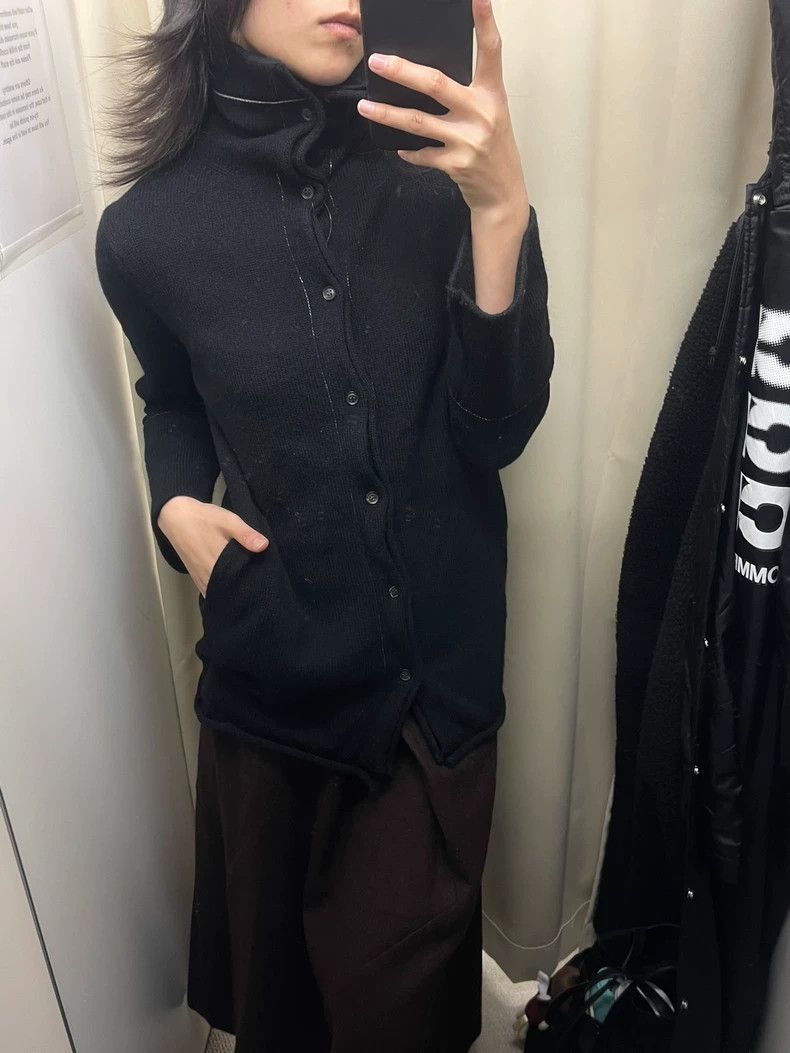 Yohji Yamamoto Yohji Yamamoto17aw Wool Cardigan Top shirt 2503-Nextarrow Size US L / EU 52-54 / 3 - 4 Thumbnail
