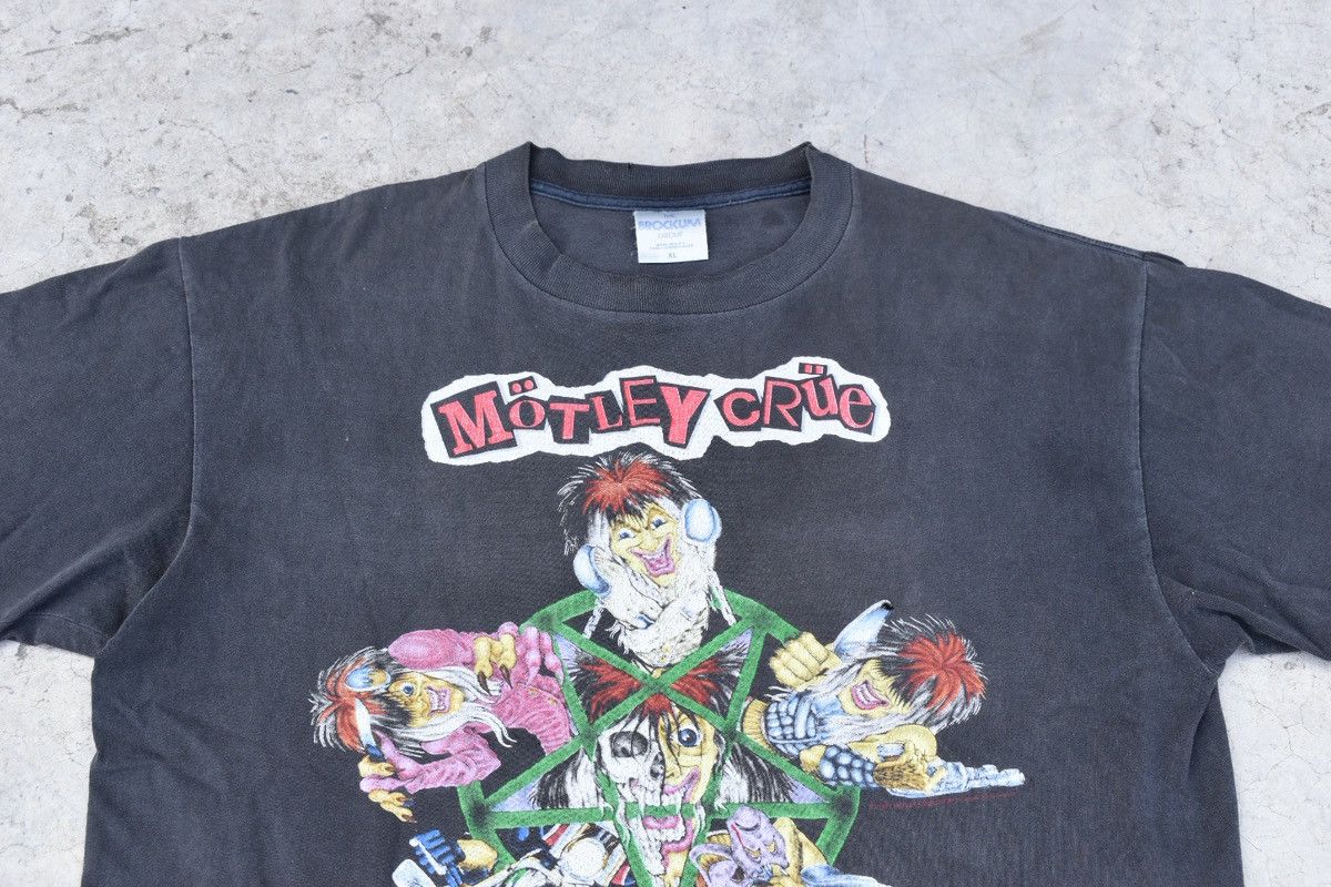 Band Tees Motley Crue 1991 vintage tee Size US L / EU 52-54 / 3 - 2 Thumbnail