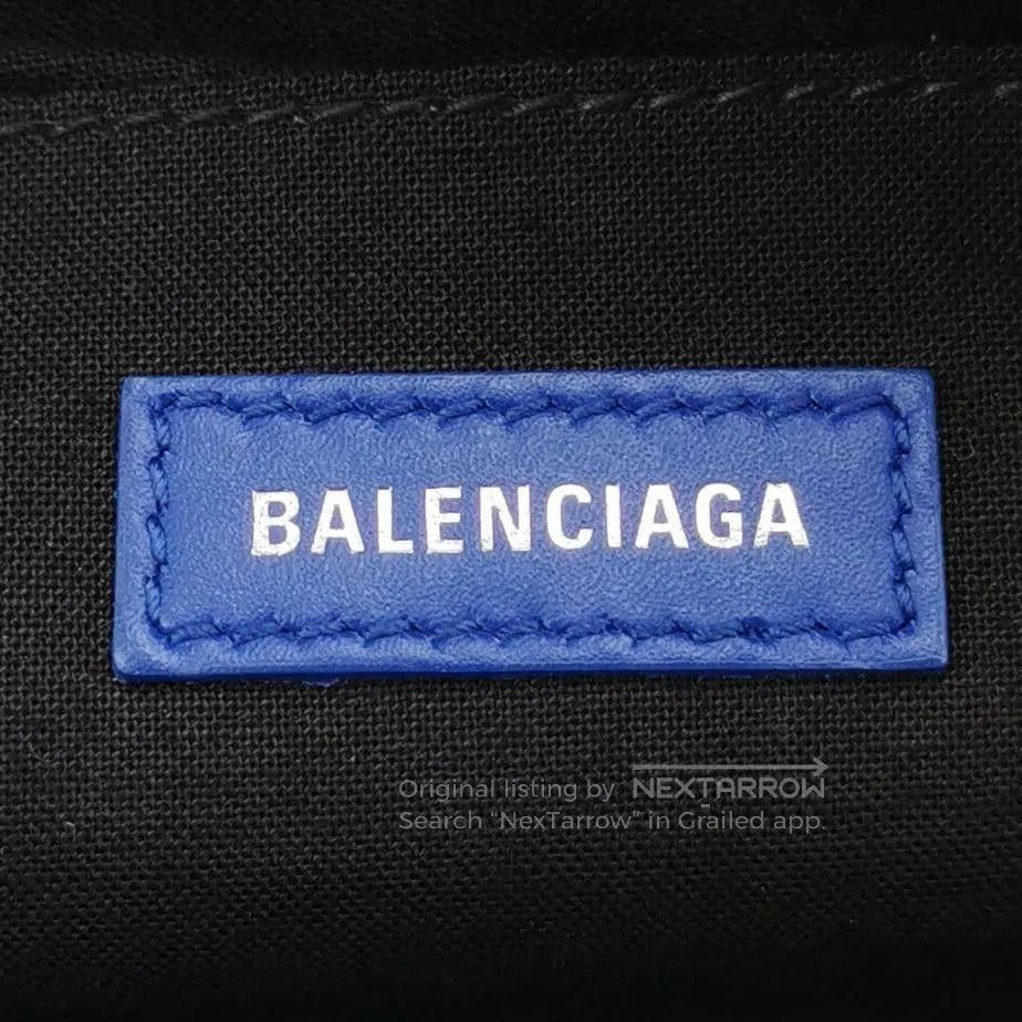 Balenciaga Balenciaga Colorblock Logo Canvas Leather Clutch. Size ONE SIZE - 9 Thumbnail