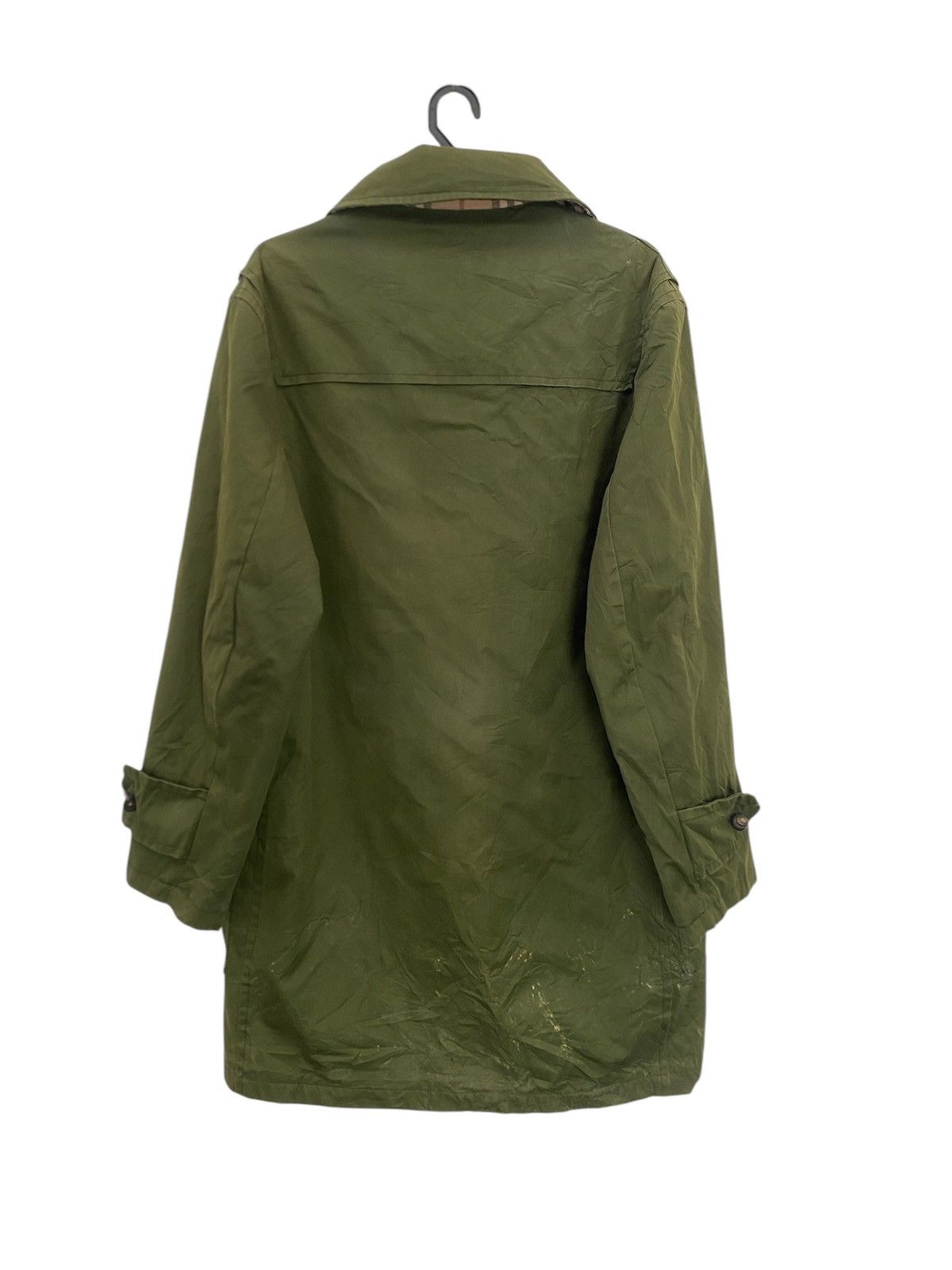 Burberry × Burberry Prorsum BURBERRY PARKAS GREEN COTTON POLYURETHANE DISTINCTIVE BUTTON Size US M / EU 48-50 / 2 - 3 Thumbnail