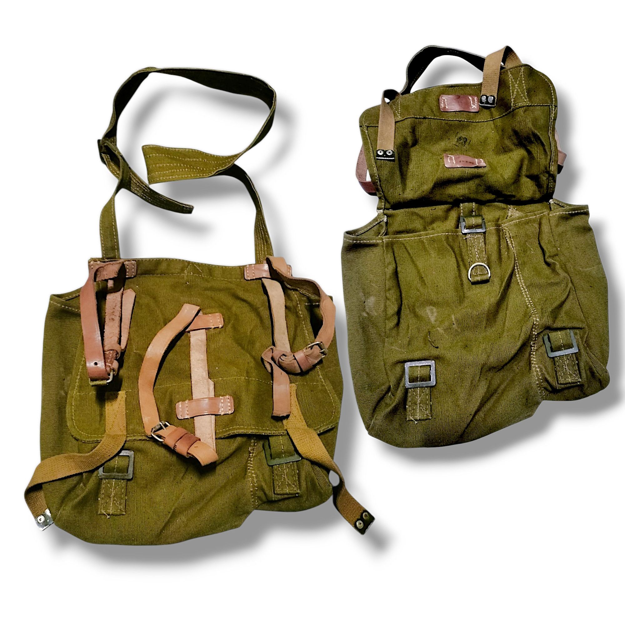 Vintage Vintage 50s 70s Military Combat Massagers Bag custom Remarks Size ONE SIZE - 1 Thumbnail