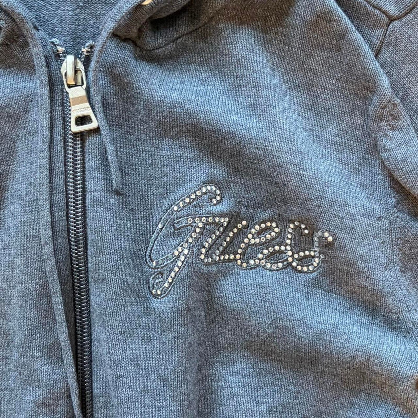Guess Vintage grey guess zip up jacket Size S / US 4 / IT 40 - 4 Thumbnail