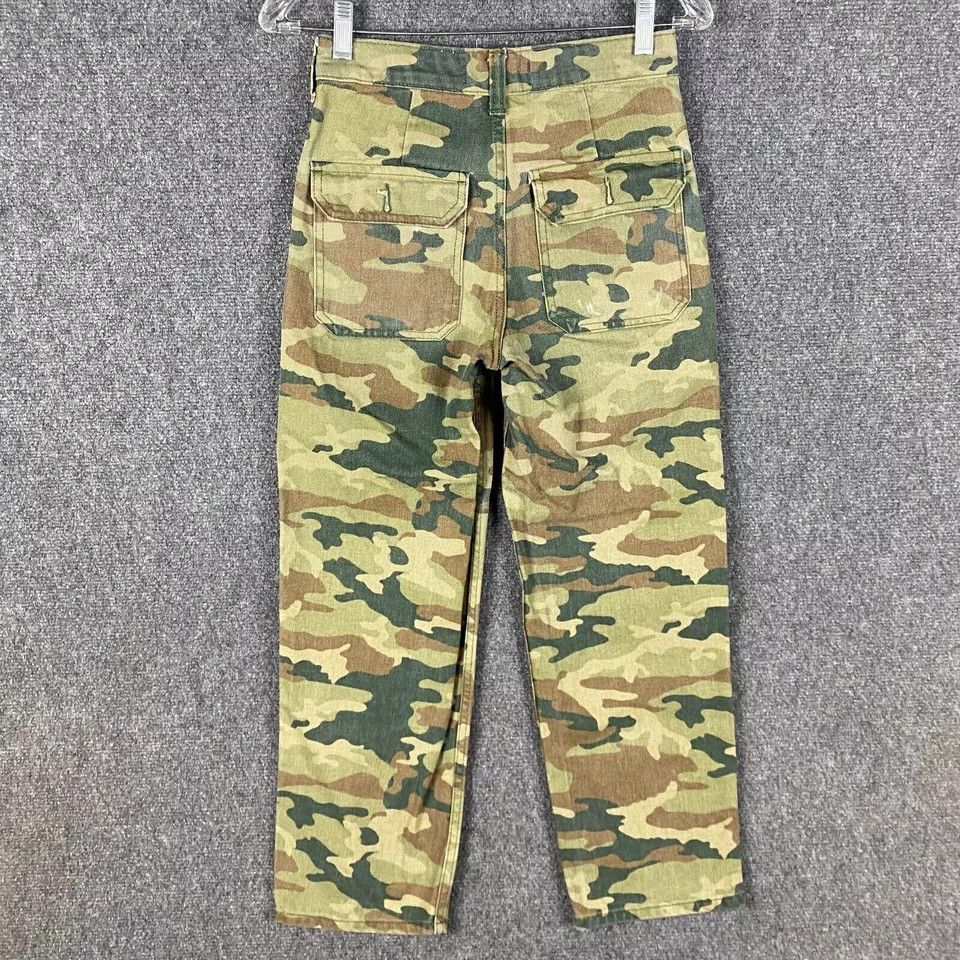 Other We The Free Jeans Women's 24 Camouflage Capri High Rise Size 24" / US 00 / IT 34 - 6 Thumbnail