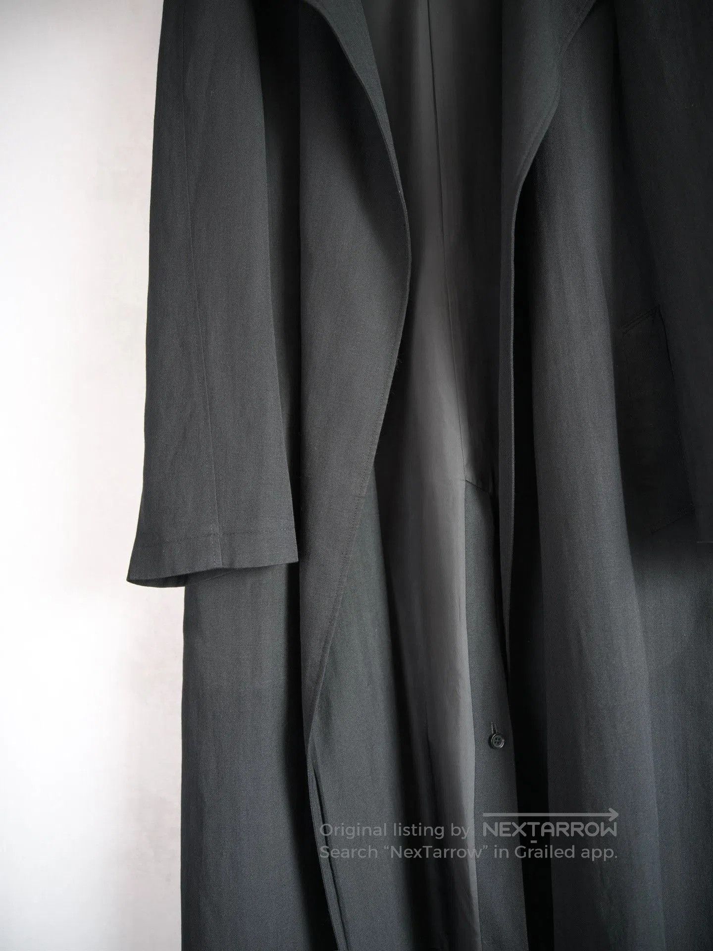 Yohji Yamamoto Yohji Yamamoto 14AW Buttonless Wizard Coat. Size US L / EU 52-54 / 3 - 3 Thumbnail