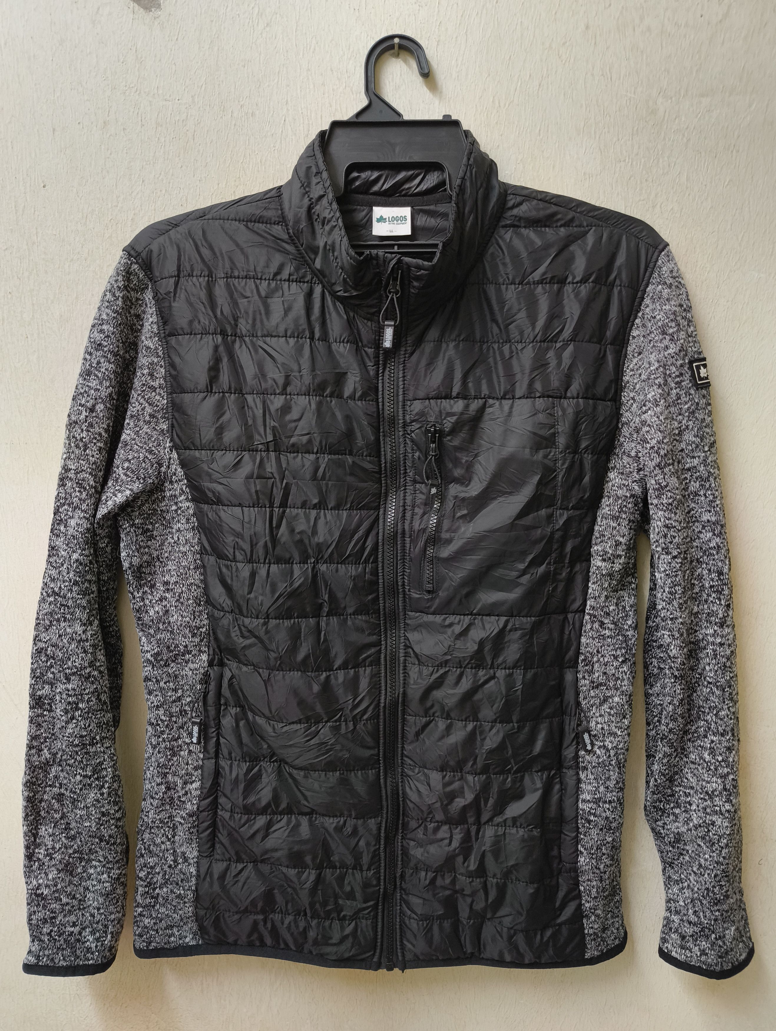 Japanese Brand Logos Outing Equipment Knit Puffer jacket Size L / US 10 / IT 46 - 10 Thumbnail