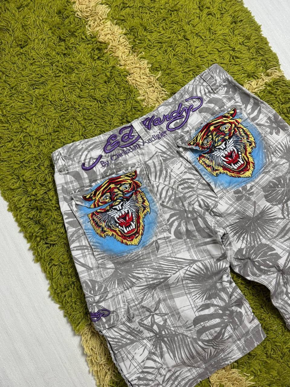 Christian Audigier Vintage 🐉 Ed Hardy Shorts by Christian Audigier Size US 34 / EU 50 - 3 Thumbnail