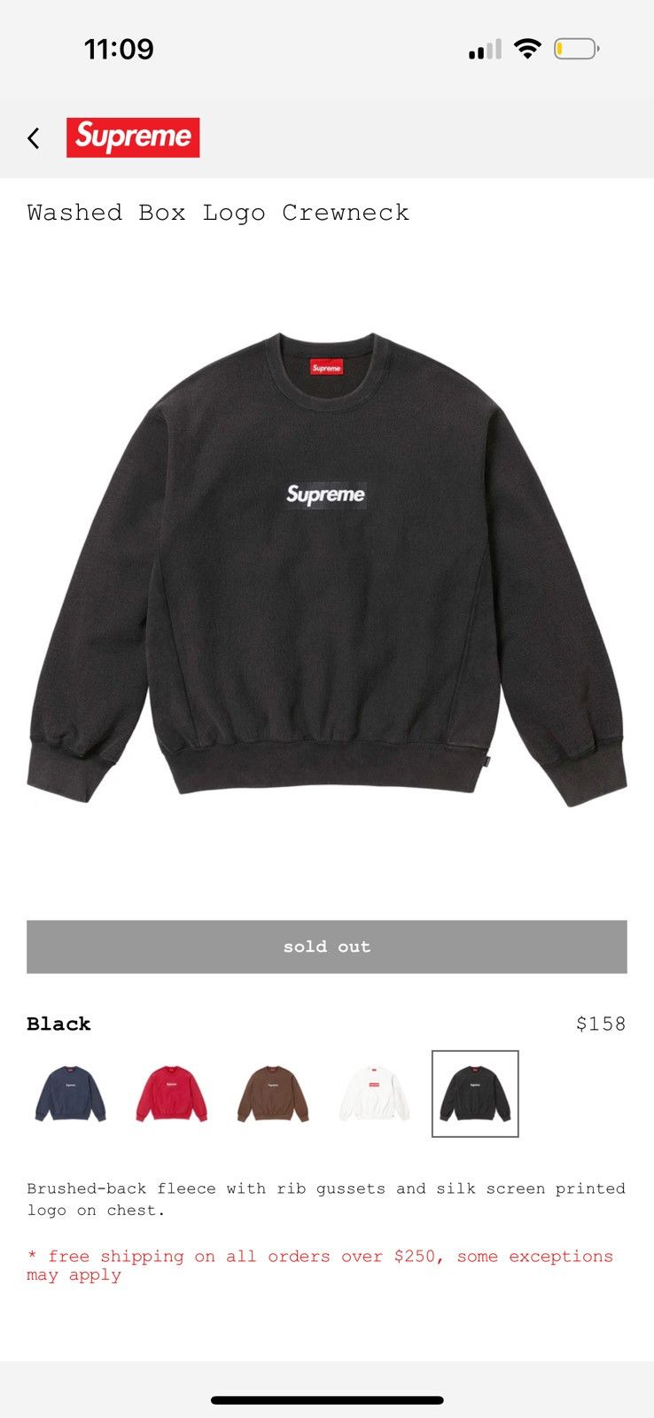 Supreme Washed Box Logo Crewneck ネイビー S Buy Supreme Washed Box Logo Crewneck 'Navy' - SS25SW2 NAVY