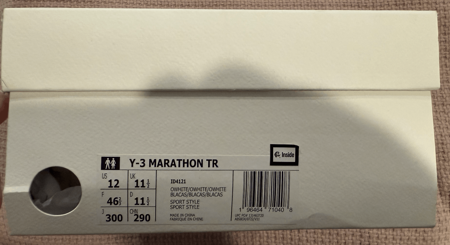 Y-3 Y-3 Marathon Trail Size US 12 / EU 45 - 1 Thumbnail