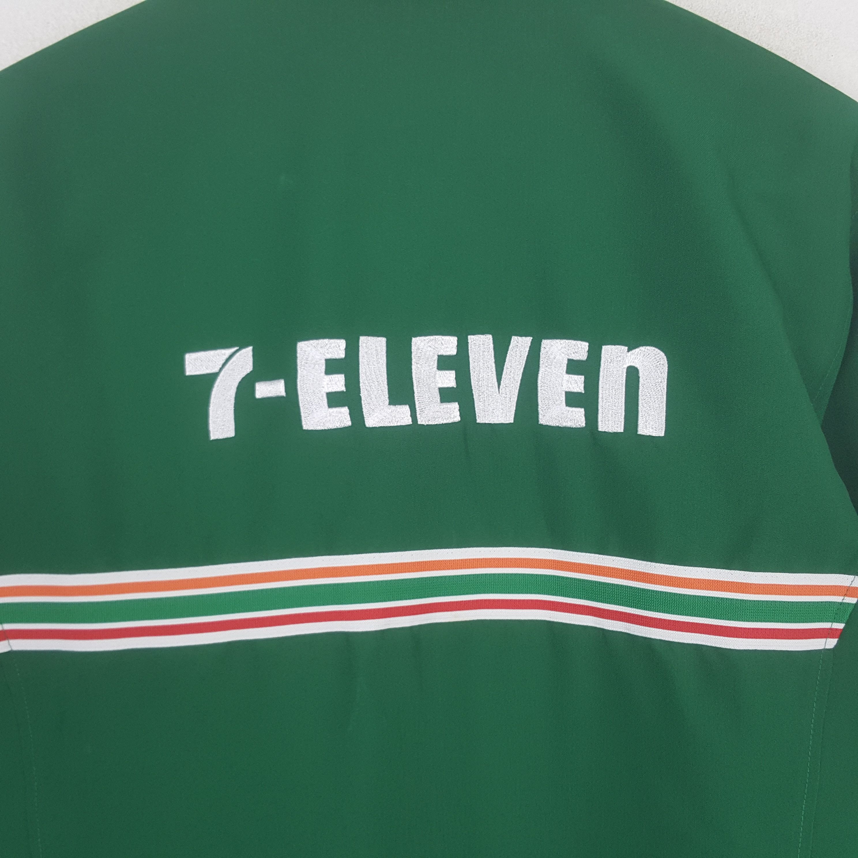 Japanese Brand Vintage 7 Eleven Embroidery Logo Worker Uniform Jacket Size US XL / EU 56 / 4 - 2 Thumbnail