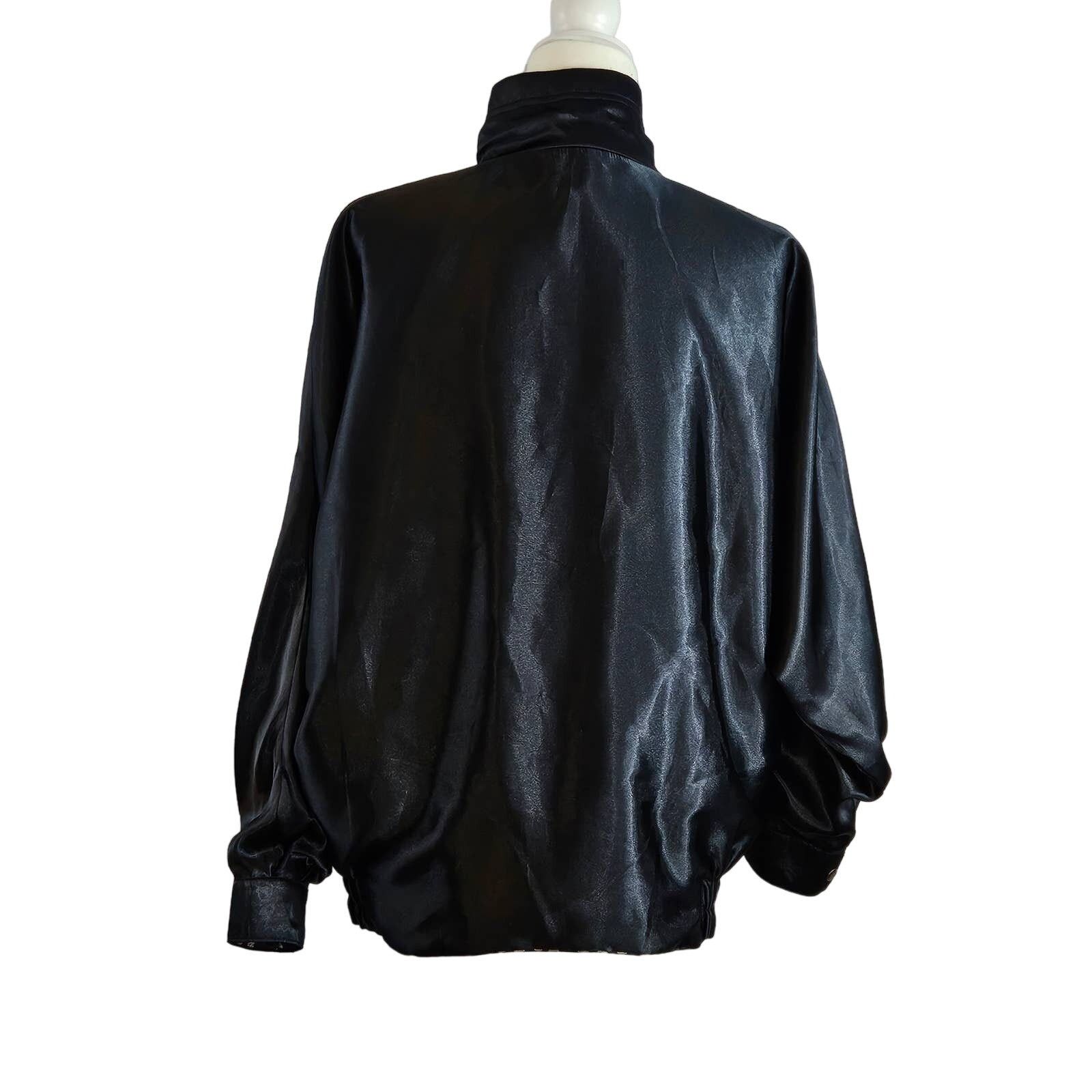 Other VTG EUC 80s Reversible Polka Dot & Solid Jacket Sz. 2XL Size XXL / US 16-18 / IT 52-54 - 3 Thumbnail
