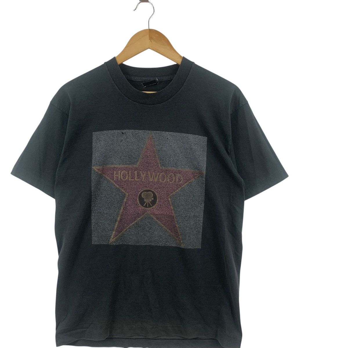 Vintage Vintage 90’ HOLLYWOOD WALK OF FAME Stars Thrashed Tee Shirt Size US L / EU 52-54 / 3 - 5 Thumbnail