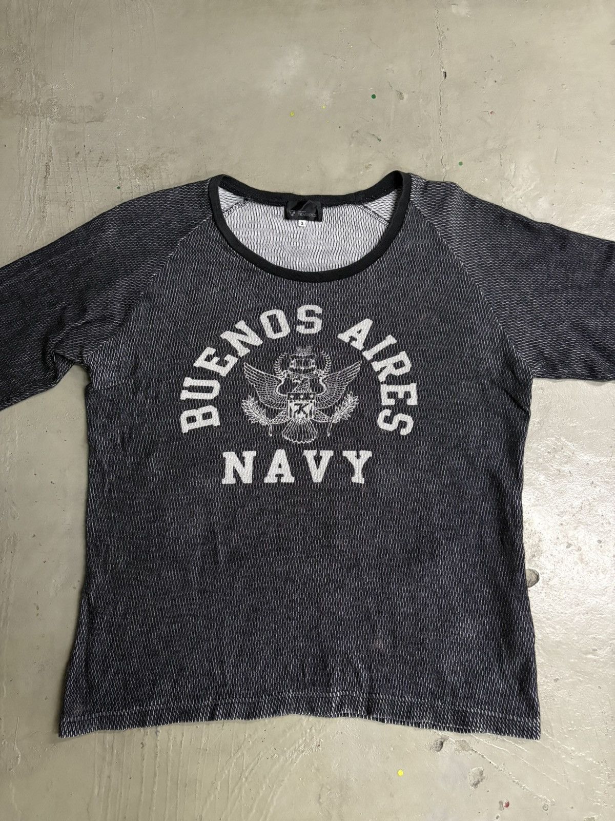 14th Addiction Vintage Buenos Aires Military Avant-Garde Long-Sleeve Dexter Size US L / EU 52-54 / 3 - 3 Thumbnail