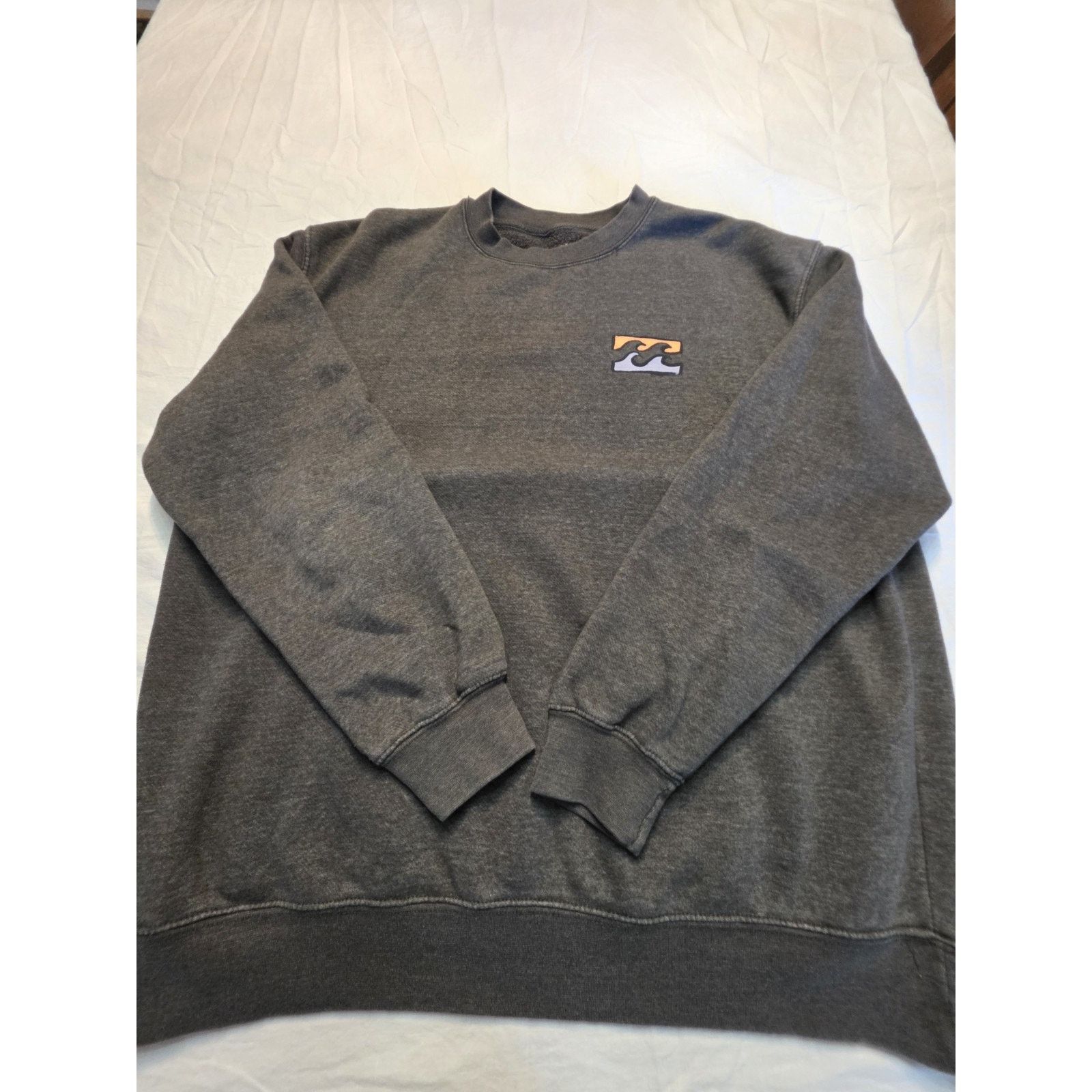 Billabong Billabong Men's Long sleeve Grey Crewneck Sweatshirt Size Xl Size US XL / EU 56 / 4 - 1 Thumbnail