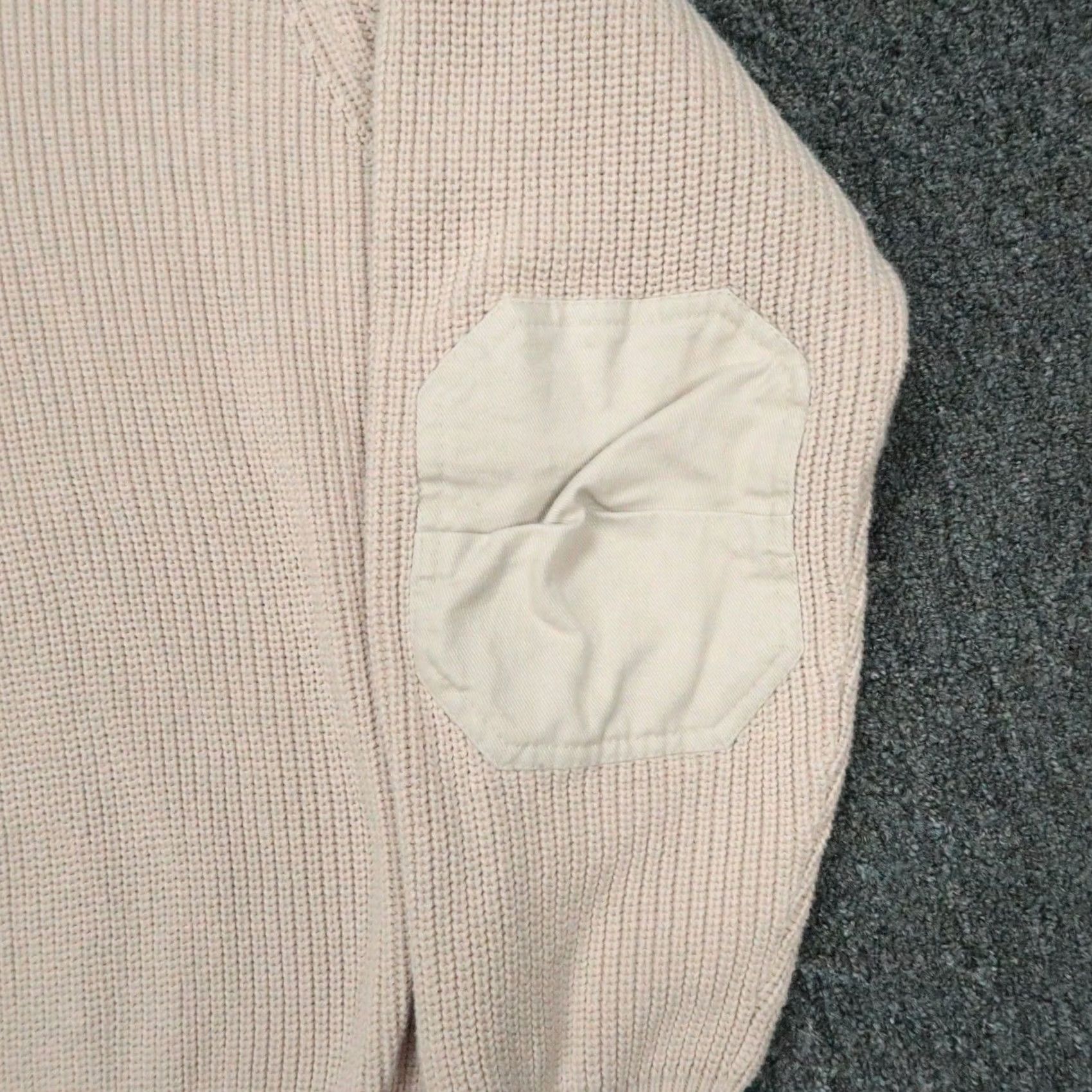 Orvis Orvis Sweater Mens XL Beige Tan Pullover 1/4 Zip Knit Mock Neck Long Sleeve Regular Size US XL / EU 56 / 4 - 3 Thumbnail