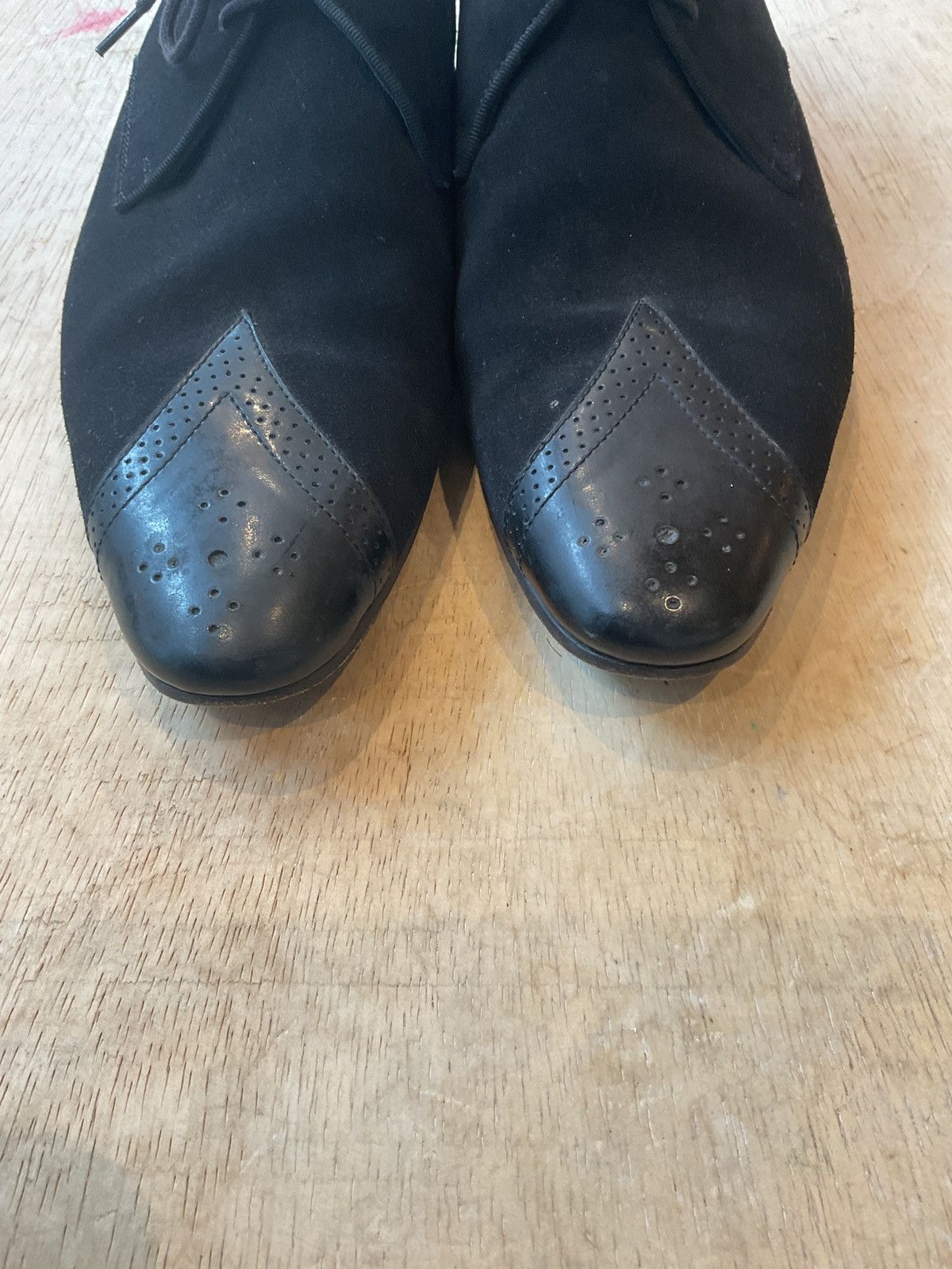 Saint Laurent Paris Saint Laurent Suede/Leather Shoe Size US 7.5 / EU 40-41 - 8 Thumbnail
