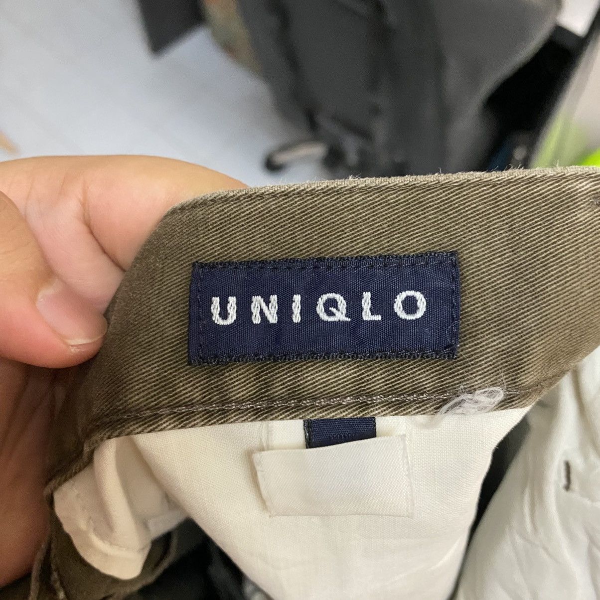 Uniqlo DL Uniqlo Brown ripped vintage Casual Pants #C1267 Size US 28 / EU 44 - 20 Thumbnail