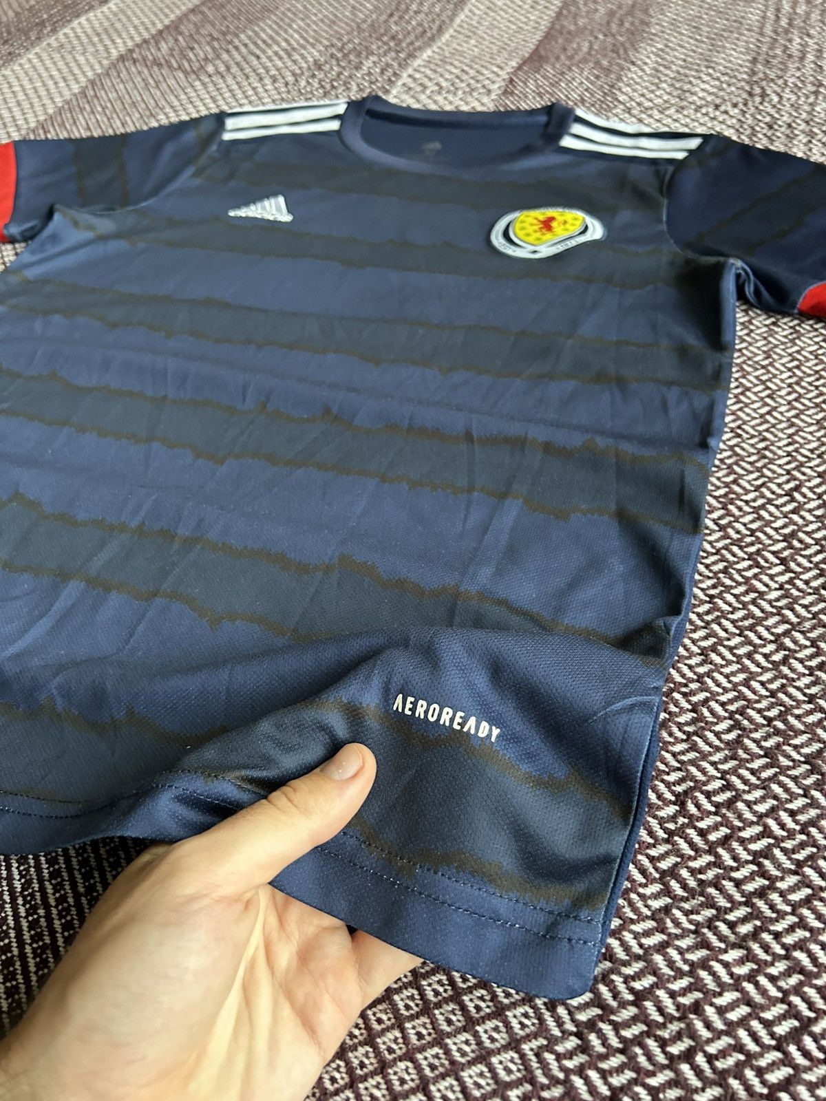 Adidas Adidas Scotland Traning T-shirt Jersey Season 21/22 Size M Size US M / EU 48-50 / 2 - 4 Thumbnail