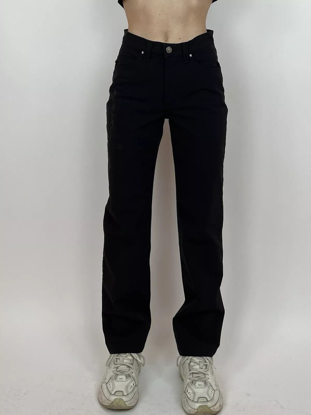 Versace Jeans Couture Vintage 1990s Versace Jeans Couture Womens Pants Logo Size 28" / US 6 / IT 42 - 1 Thumbnail