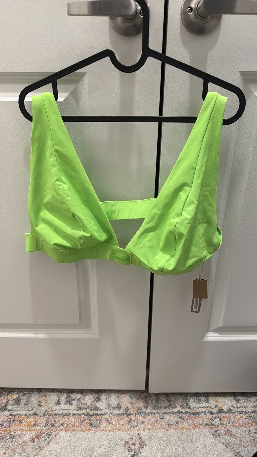 SKIMS SKIMS Plunge Swim Top Size ONE SIZE - 1 Thumbnail