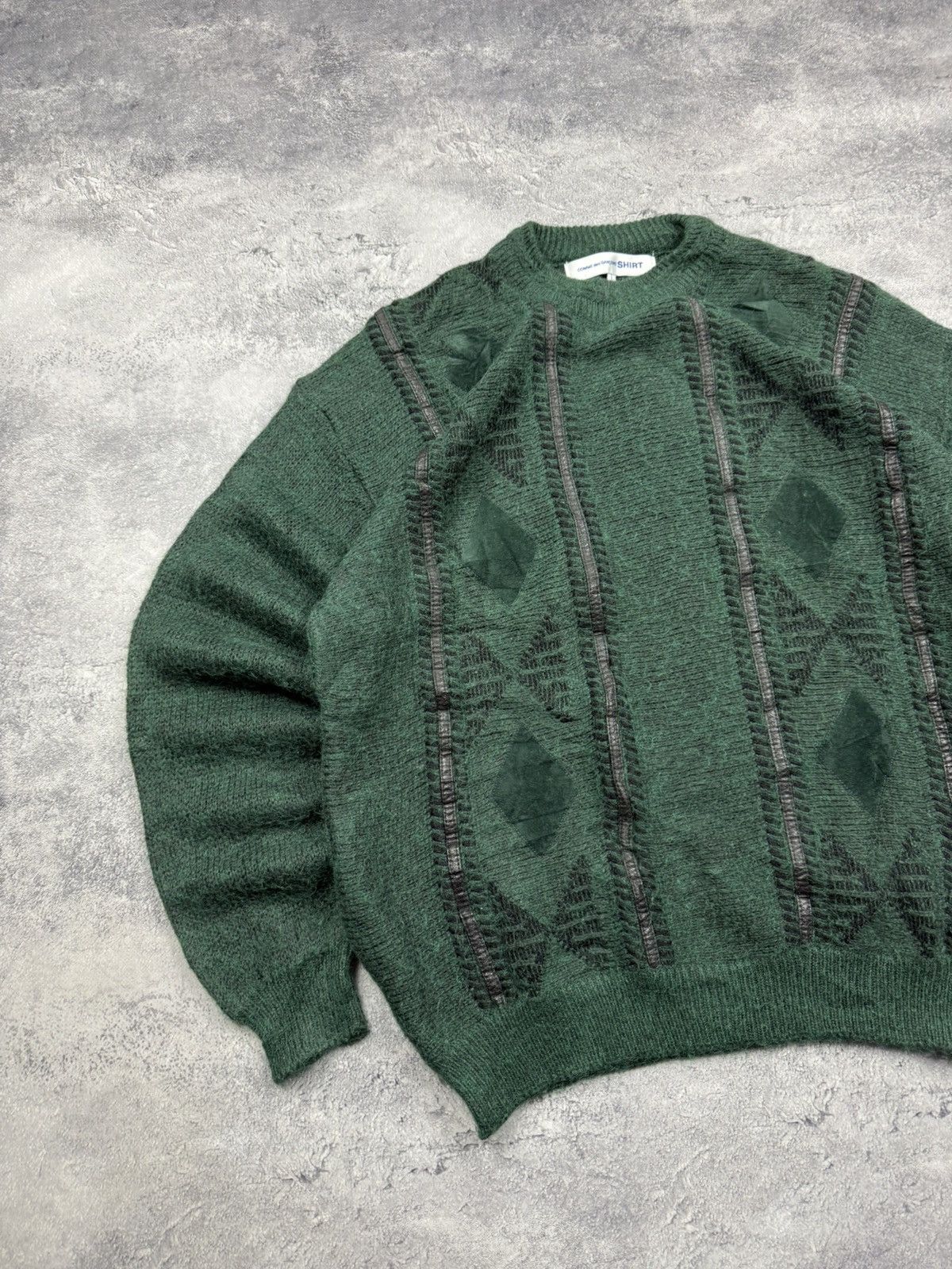 Comme des Garcons SHIRT Comme des Garçons SHIRT Sweater Knit Japanese Brand Size US L / EU 52-54 / 3 - 6 Thumbnail