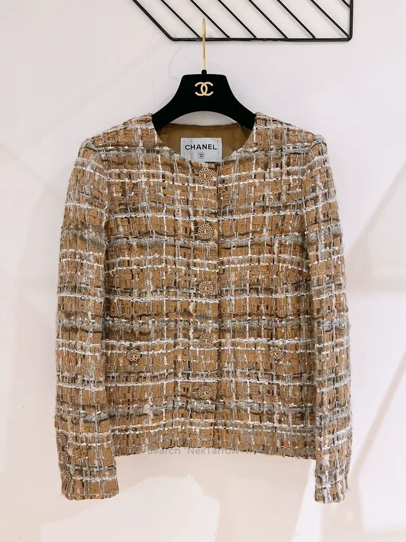 Chanel Chanel Fantasy Forest bark jacket Size XXS / US 00 / IT 34 - 1 Thumbnail