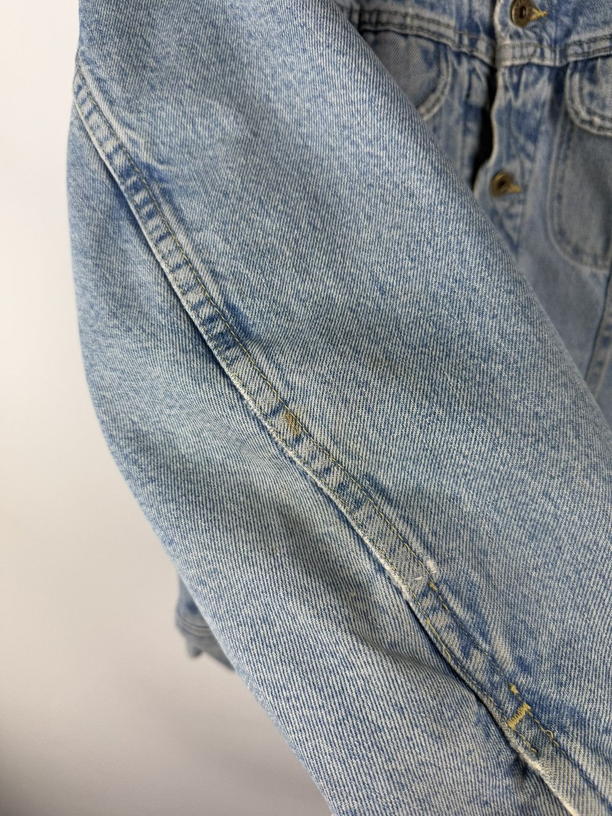 Lee × Vintage Lee Dungarees Vintage Blanket Lined Denim Trucker Jacket Size US M / EU 48-50 / 2 - 10 Thumbnail