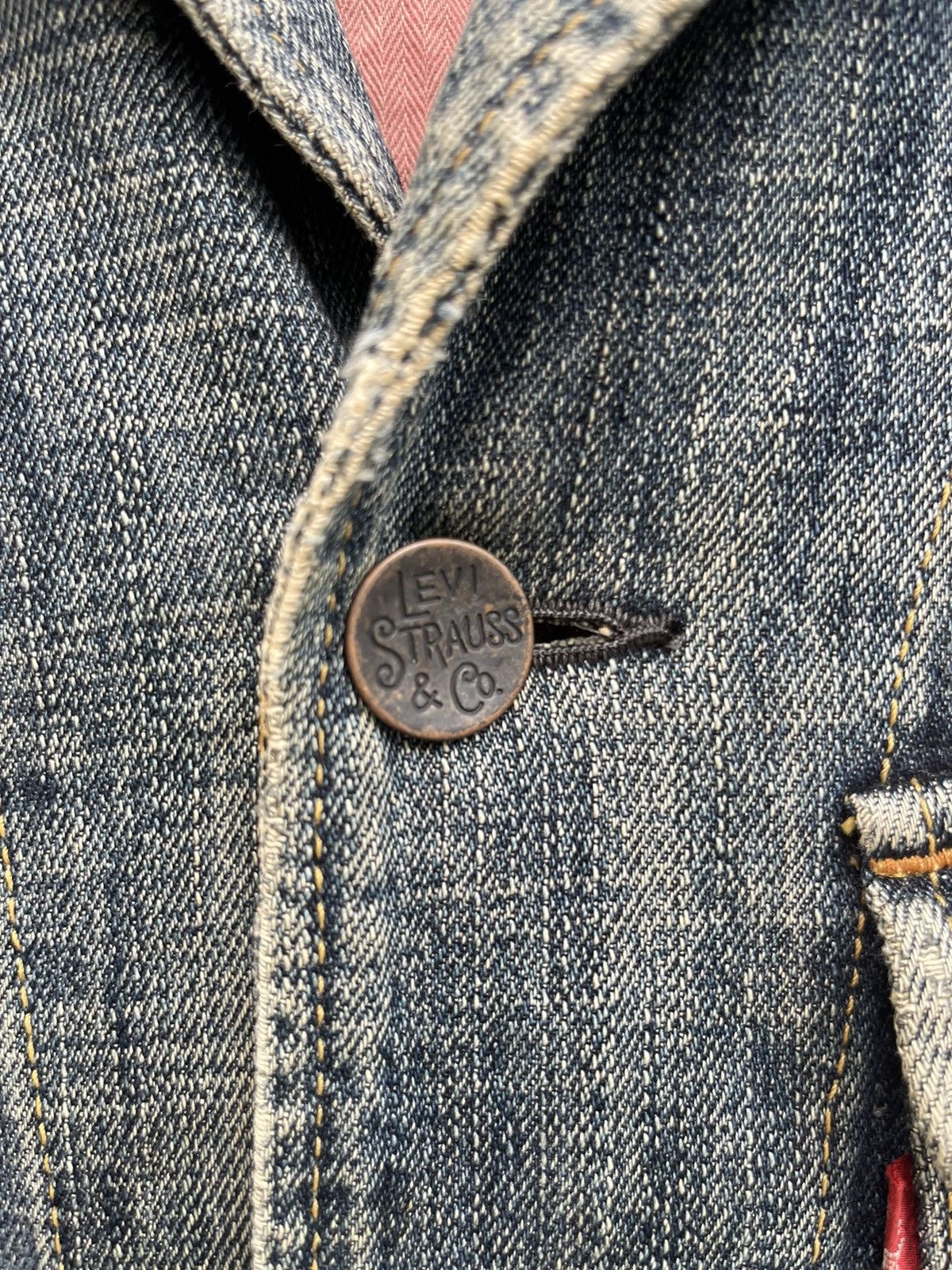Levi's Vintage Levi’s Japan Denim Chore Sack Jacket Size US L / EU 52-54 / 3 - 4 Thumbnail