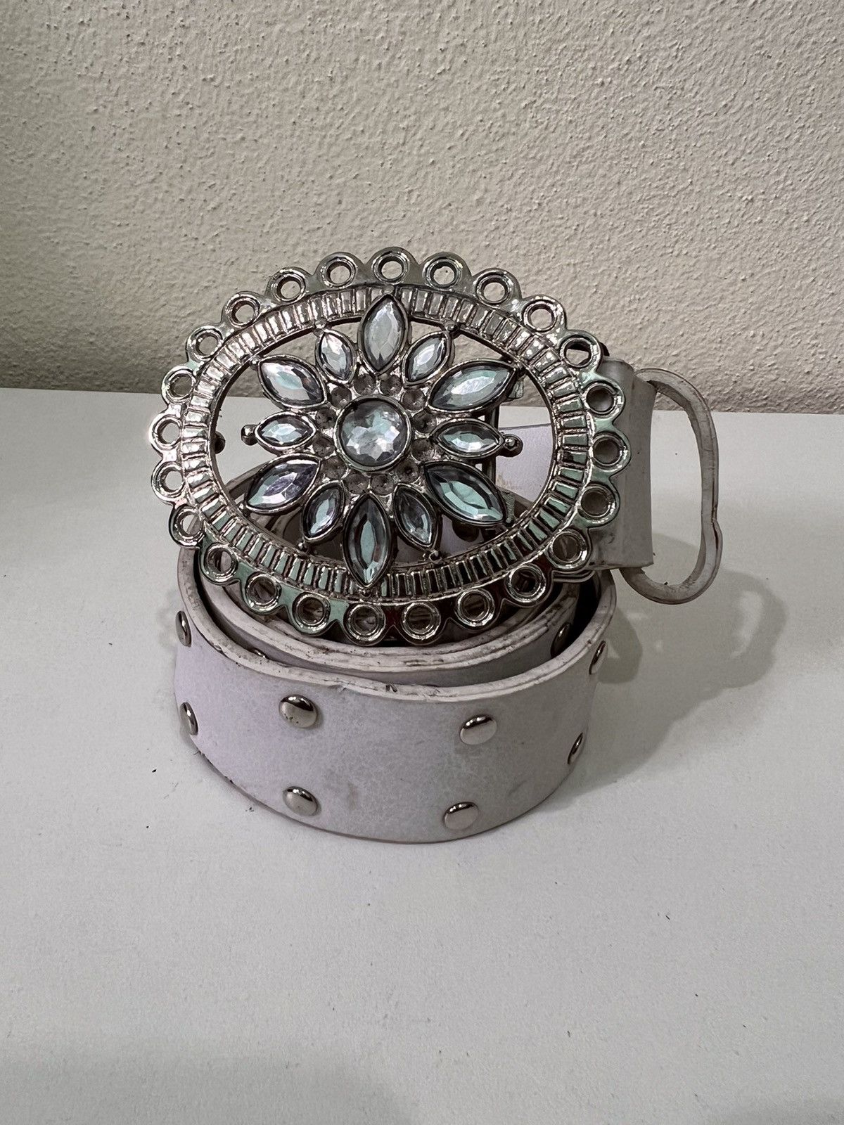 Other Vintage Big Buckle Belt Size ONE SIZE - 2 Thumbnail