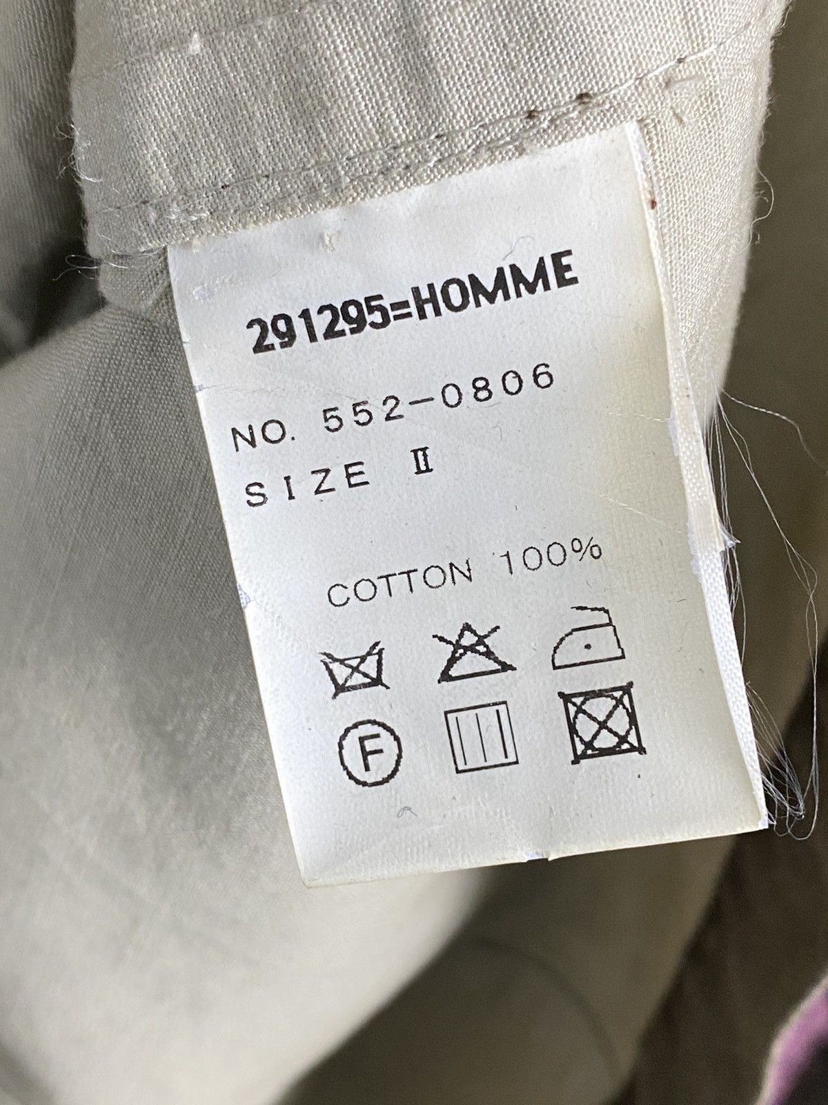 291295=Homme Vintage 291295 Homme Jacket Size US M / EU 48-50 / 2 - 14 Thumbnail