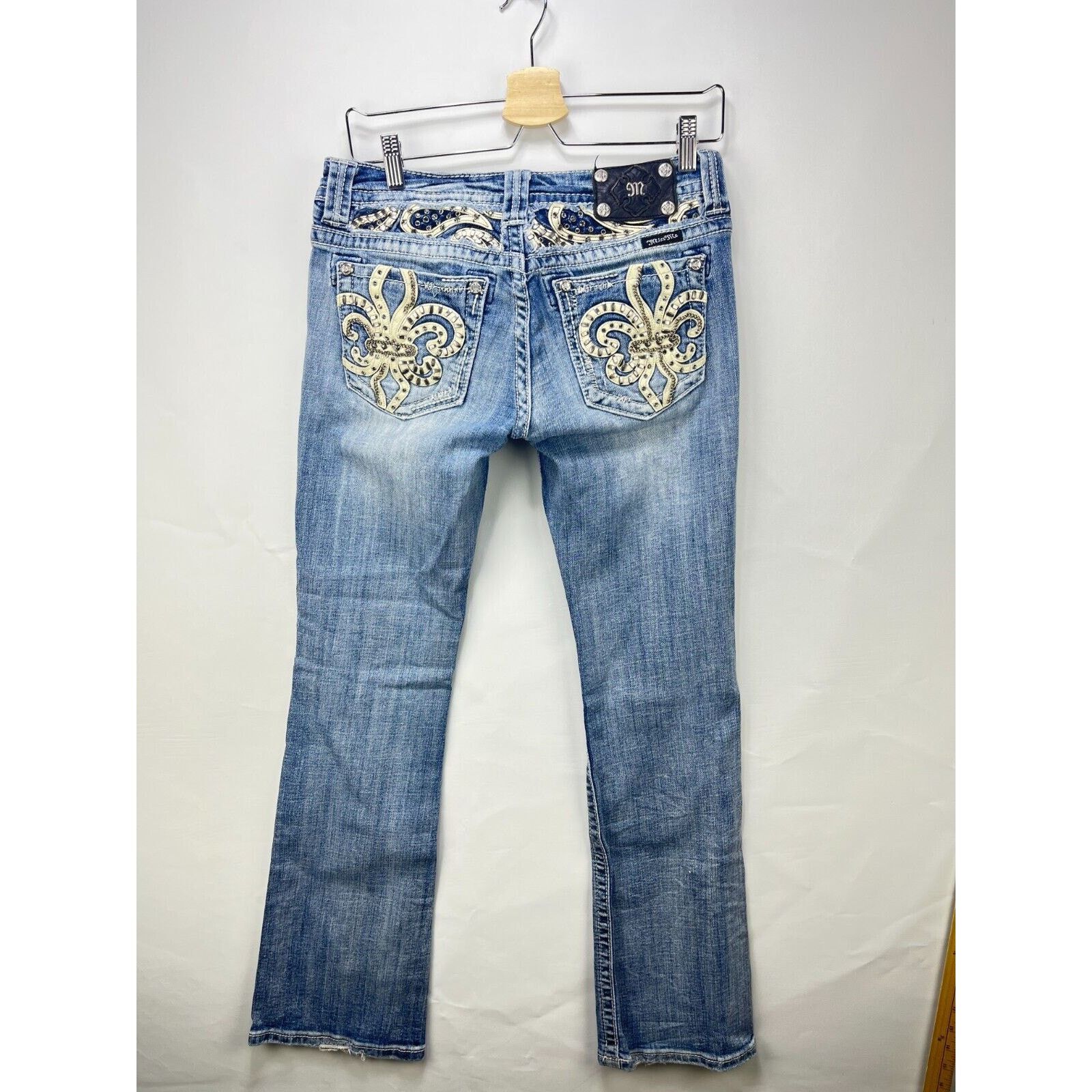 Miss Me × Vintage Vintage Y2K Miss Me Jeans Boot Flare Size 29 x 33 Cross Size 29" - 1 Thumbnail