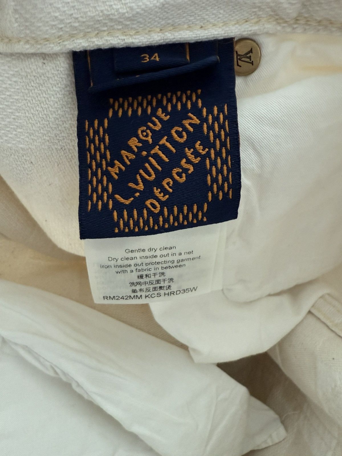 Louis Vuitton Damier Damoflauge Skate Baggy Pants Size US 34 / EU 50 - 9 Thumbnail