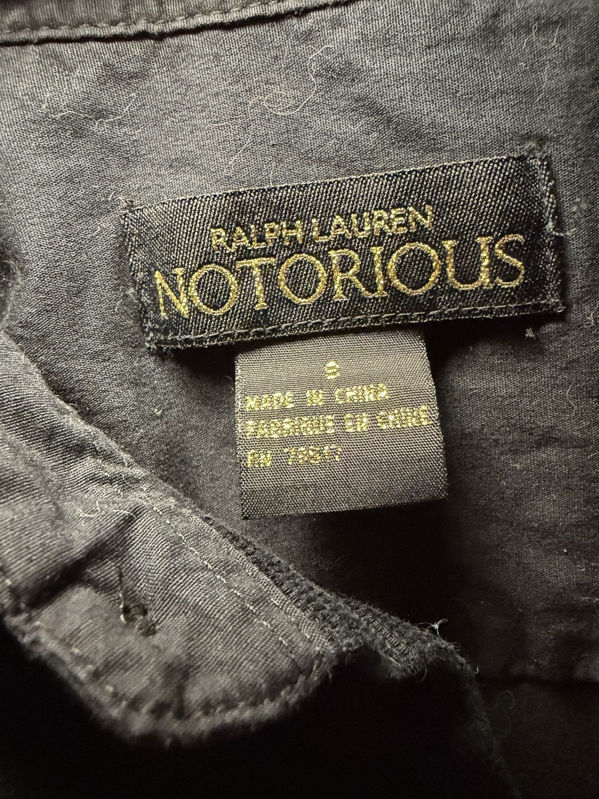 Ralph Lauren Black Label Ralph Lauren Notorious Black Label Button Down Black Shirt S Size S / US 4 / IT 40 - 5 Thumbnail